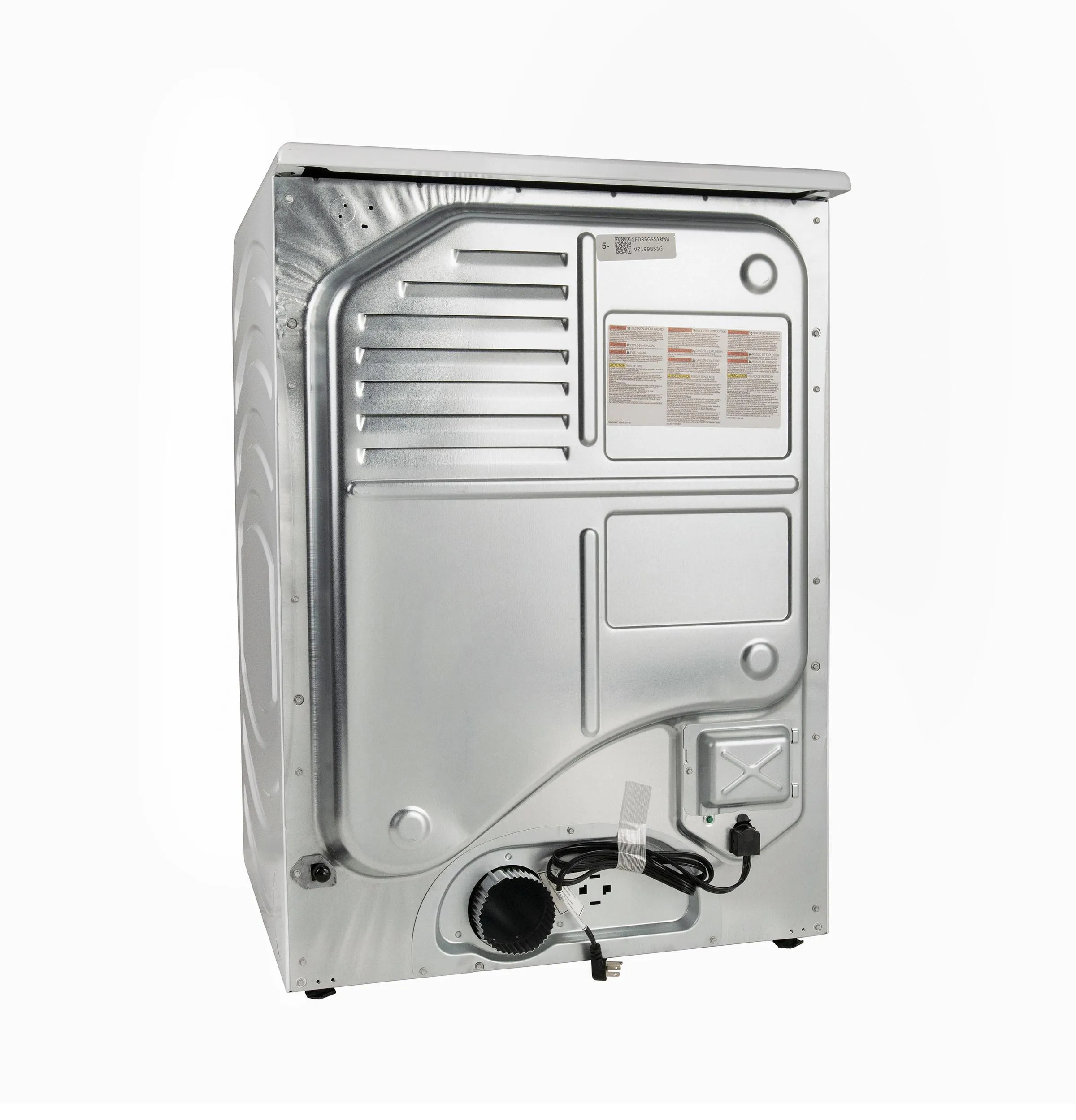 Ge Appliances GFD35GSSYWW Ge Energy Star 7.8 Cu. Ft. Capacity Smart Front Load Gas Dryer