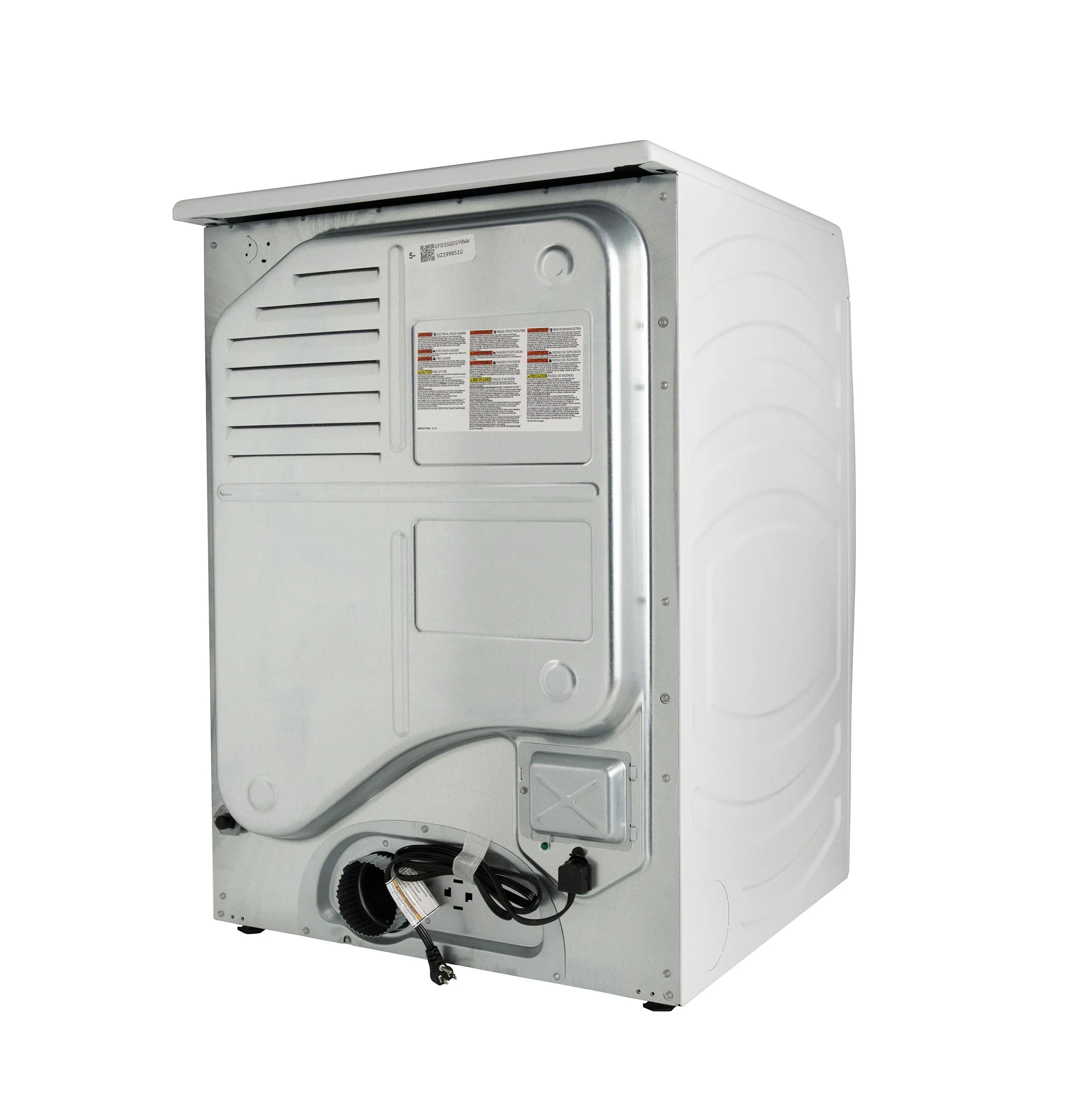 Ge Appliances GFD35GSSYWW Ge Energy Star 7.8 Cu. Ft. Capacity Smart Front Load Gas Dryer