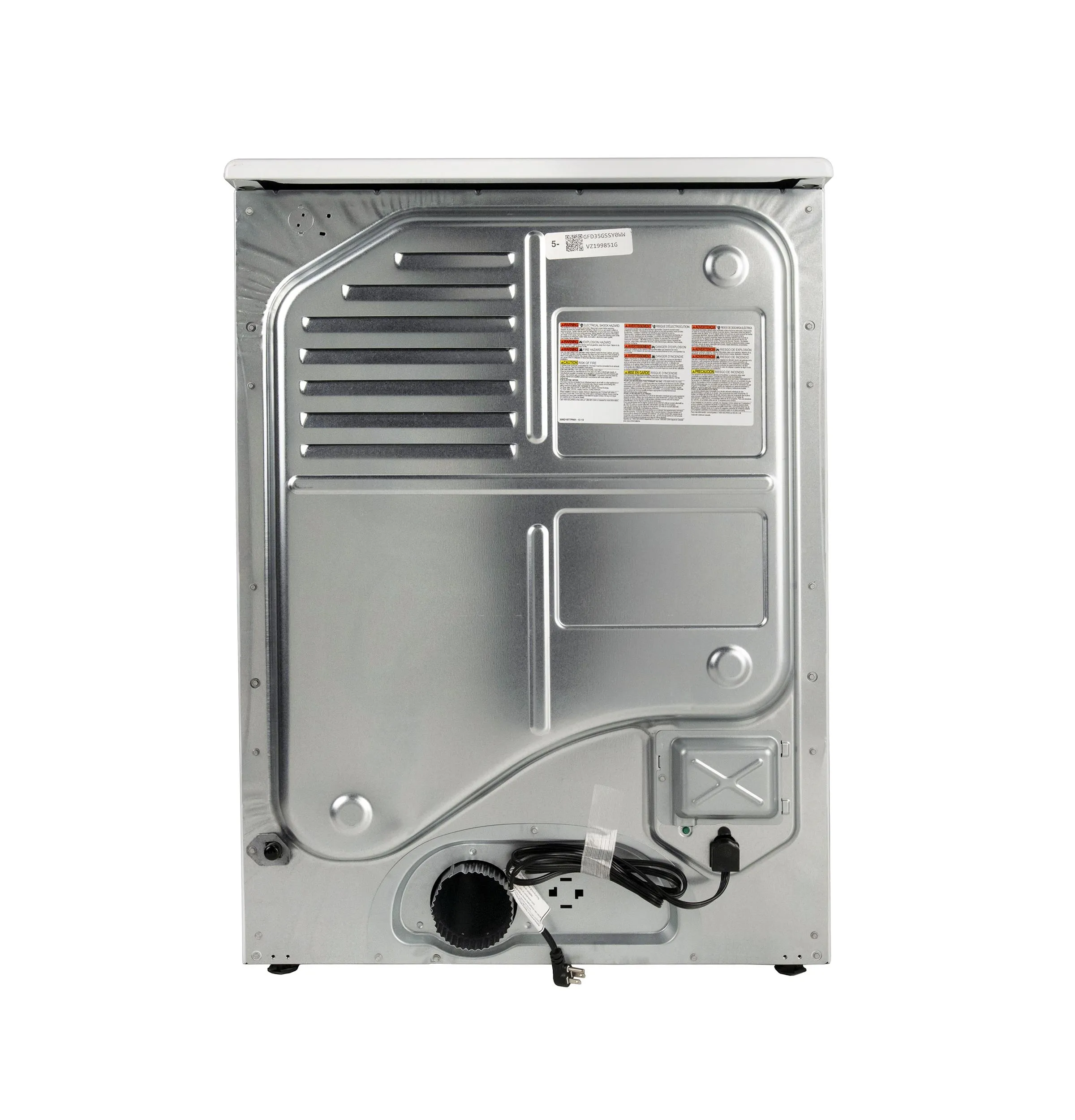 Ge Appliances GFD35GSSYWW Ge Energy Star 7.8 Cu. Ft. Capacity Smart Front Load Gas Dryer