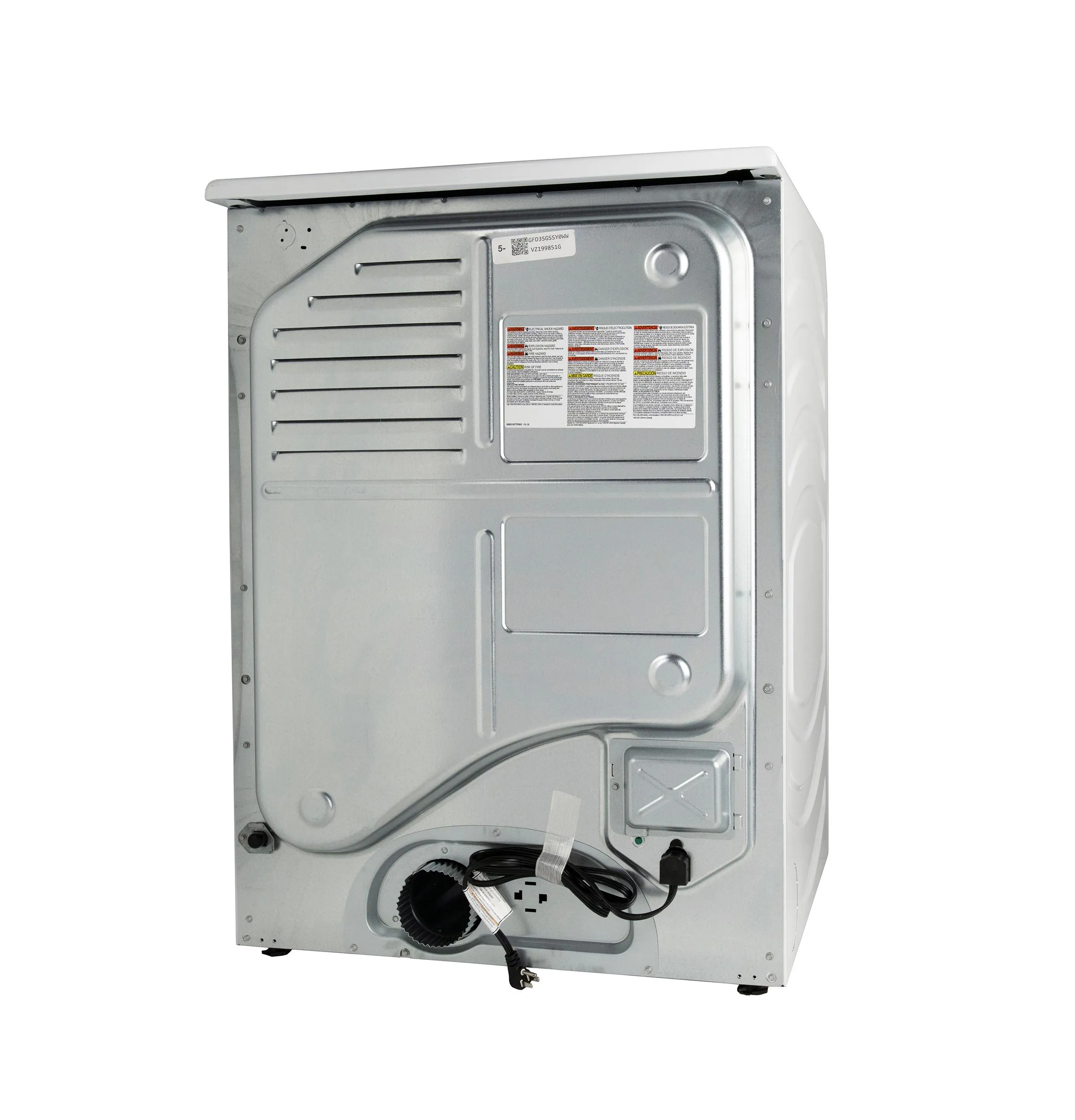 Ge Appliances GFD35GSSYWW Ge Energy Star 7.8 Cu. Ft. Capacity Smart Front Load Gas Dryer