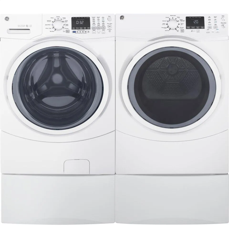Ge Appliances GFD45GSSMWW Ge 7.5 Cu. Ft. Capacity Front Load Gas Dryer With Steam