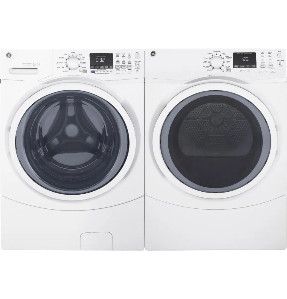 Ge Appliances GFD45GSSMWW Ge 7.5 Cu. Ft. Capacity Front Load Gas Dryer With Steam