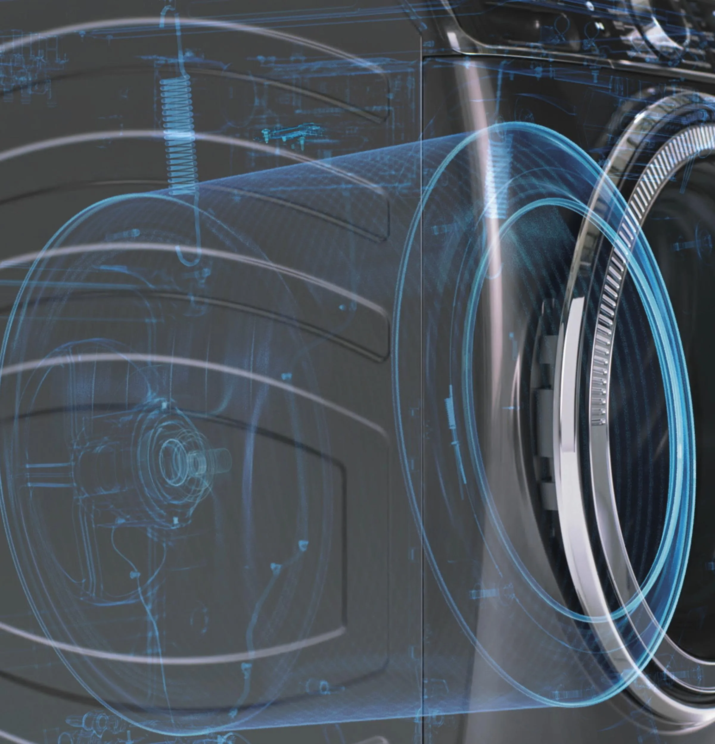 Ge Appliances GFW350SSYWW Ge Energy Star 4.6 Cu. Ft. Capacity Smart Front Load Washer With Ultrafresh Vent System With Odorblock&#8482;