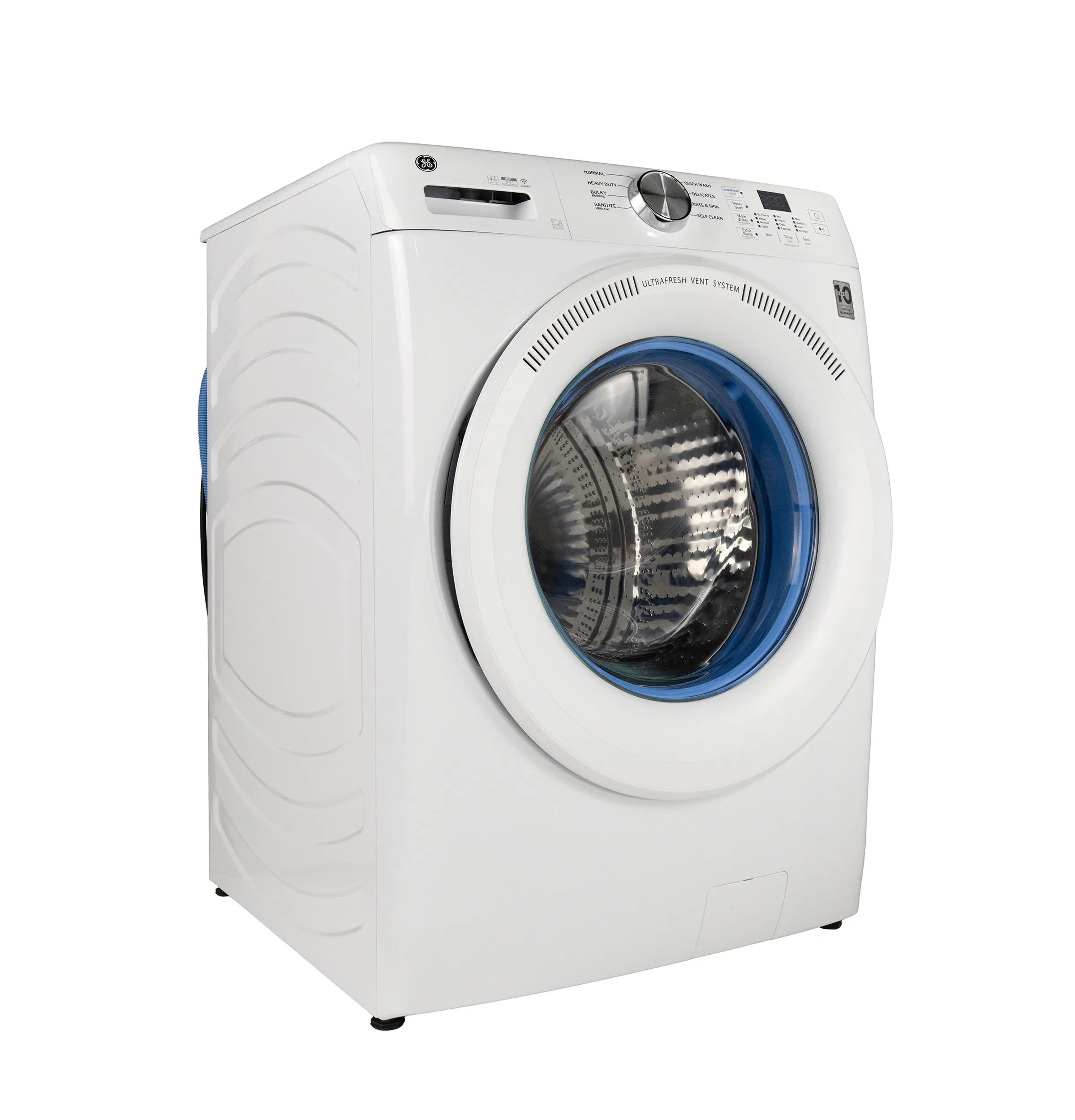 Ge Appliances GFW350SSYWW Ge Energy Star 4.6 Cu. Ft. Capacity Smart Front Load Washer With Ultrafresh Vent System With Odorblock&#8482;