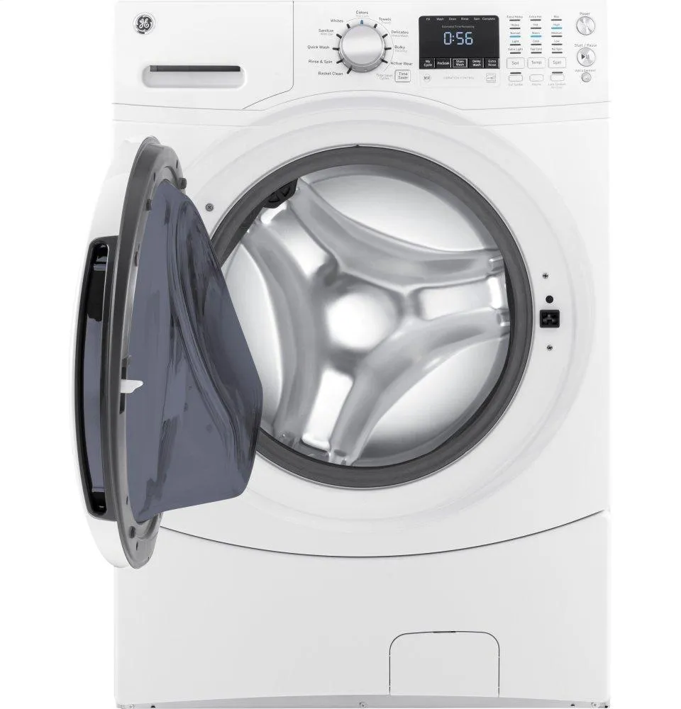 Ge Appliances GFW430SSMWW Ge 4.5 Cu. Ft. Capacity Front Load Energy Star Washer