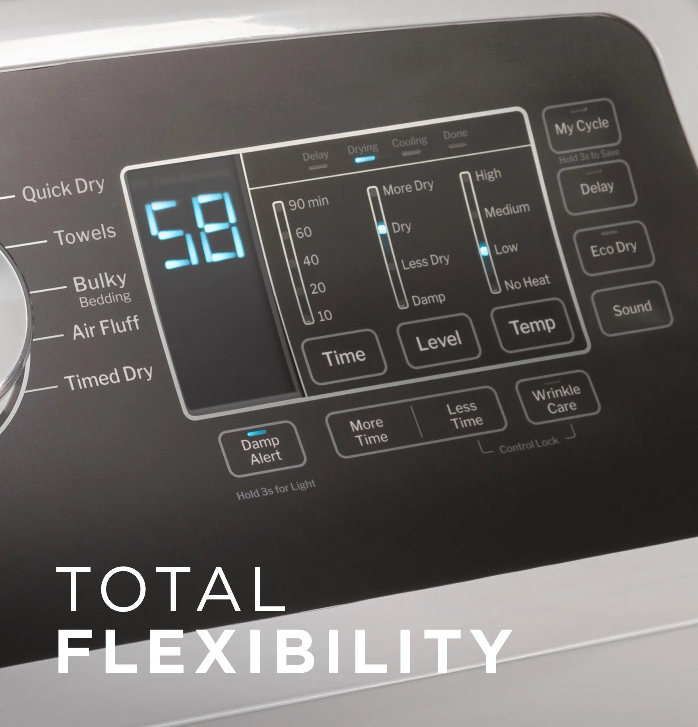 Ge Appliances GTD58EBSVWS Ge 7.4 Cu. Ft. Capacity With Sensor Dry Electric Dryer
