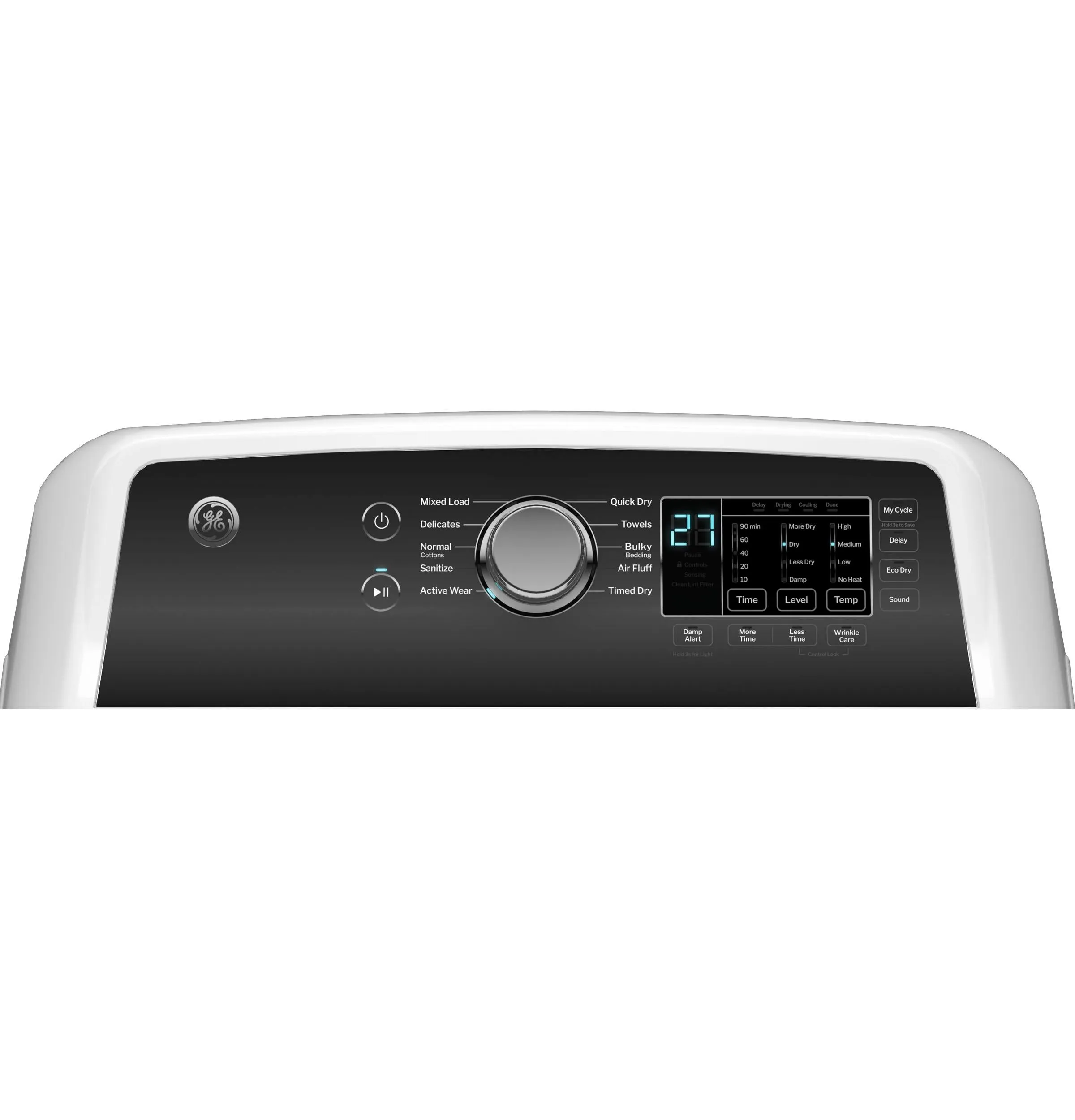 Ge Appliances GTD58EBSVWS Ge 7.4 Cu. Ft. Capacity With Sensor Dry Electric Dryer