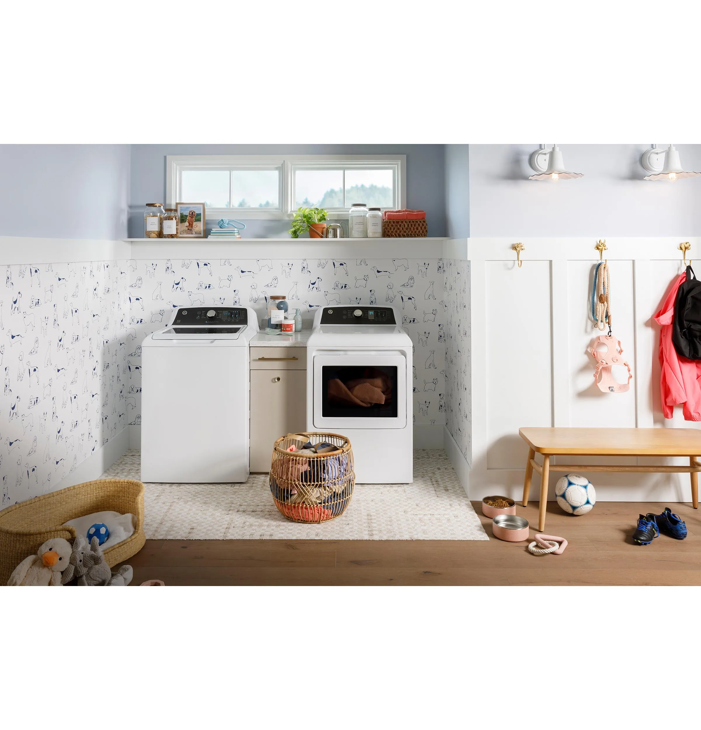 Ge Appliances GTD58EBSVWS Ge 7.4 Cu. Ft. Capacity With Sensor Dry Electric Dryer