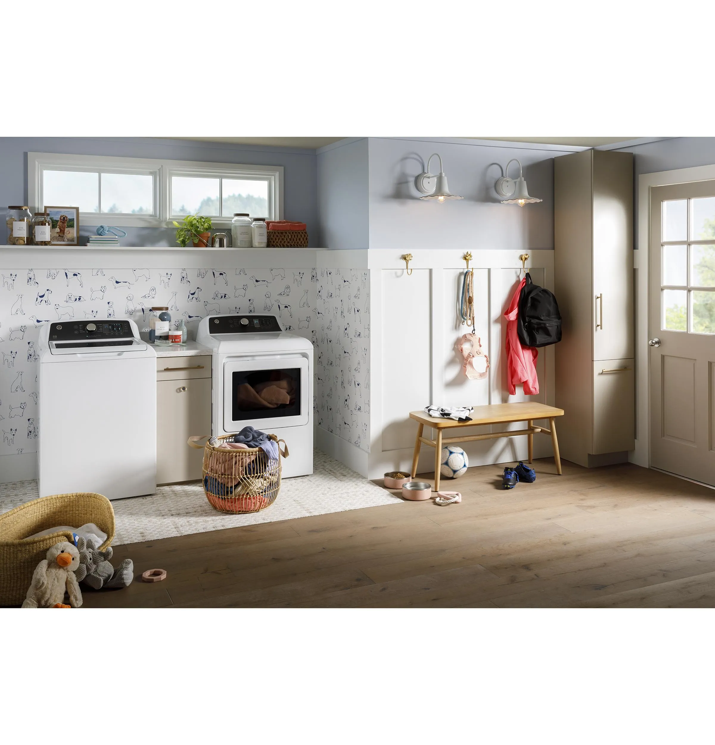 Ge Appliances GTD58EBSVWS Ge 7.4 Cu. Ft. Capacity With Sensor Dry Electric Dryer