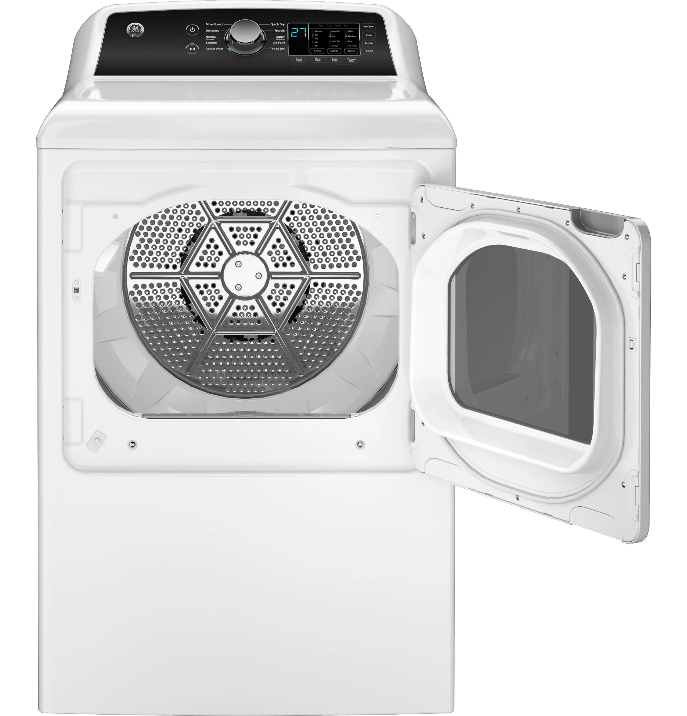 Ge Appliances GTD58EBSVWS Ge 7.4 Cu. Ft. Capacity With Sensor Dry Electric Dryer