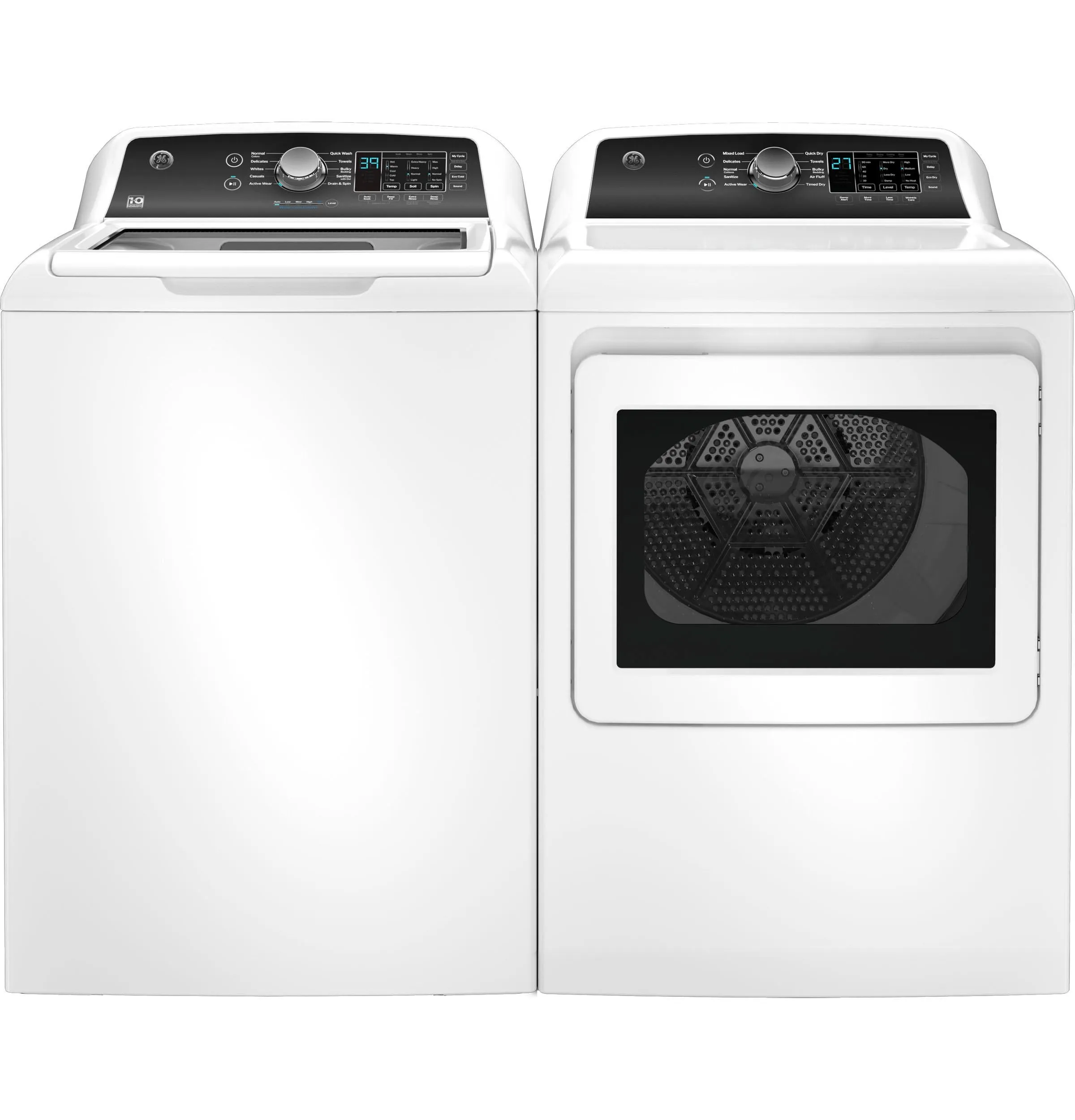 Ge Appliances GTD58EBSVWS Ge 7.4 Cu. Ft. Capacity With Sensor Dry Electric Dryer