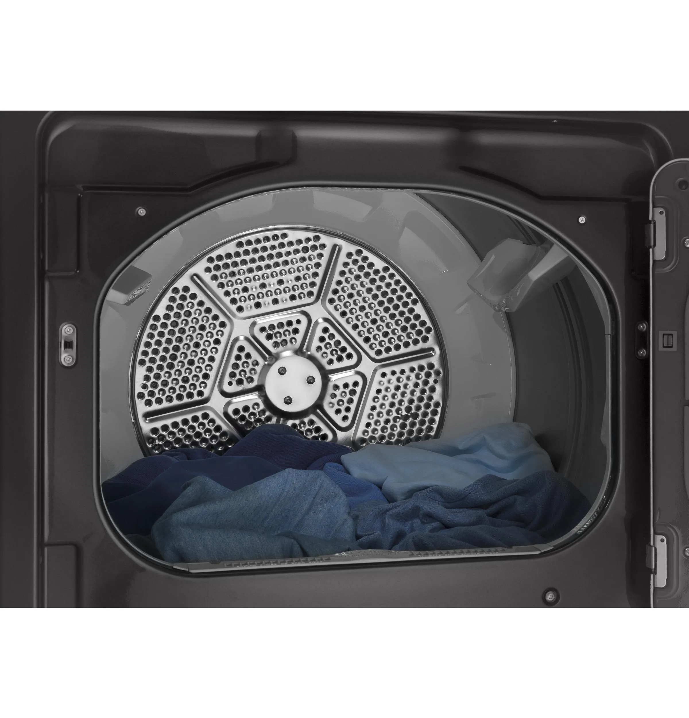 Ge Appliances GTD65EBPLDG Ge 7.4 Cu. Ft. Capacity Aluminized Alloy Drum Electric Dryer With He Sensor Dry