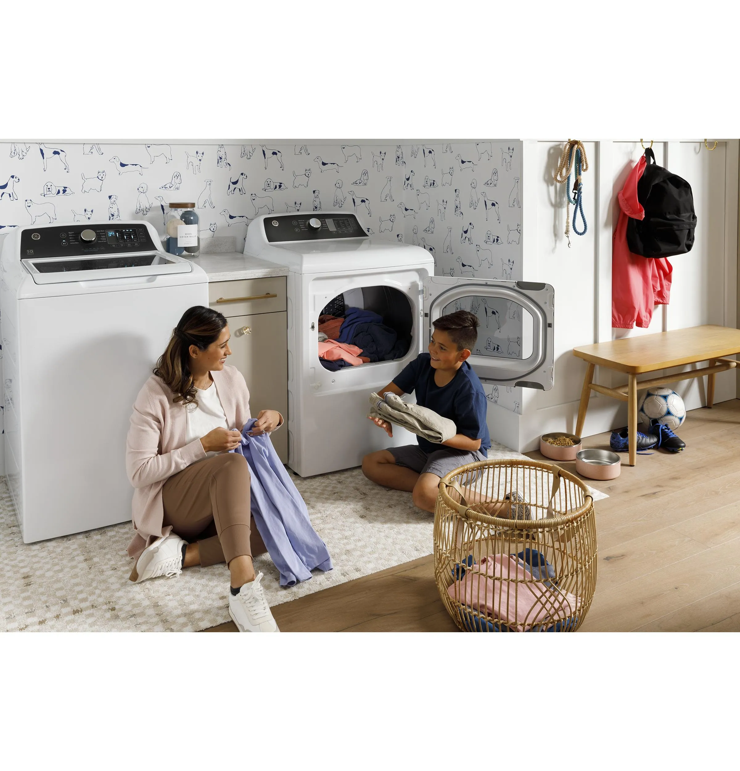 Ge Appliances GTW585BSVWS Ge 4.5 Cu. Ft. Capacity Washer With Water Level Control