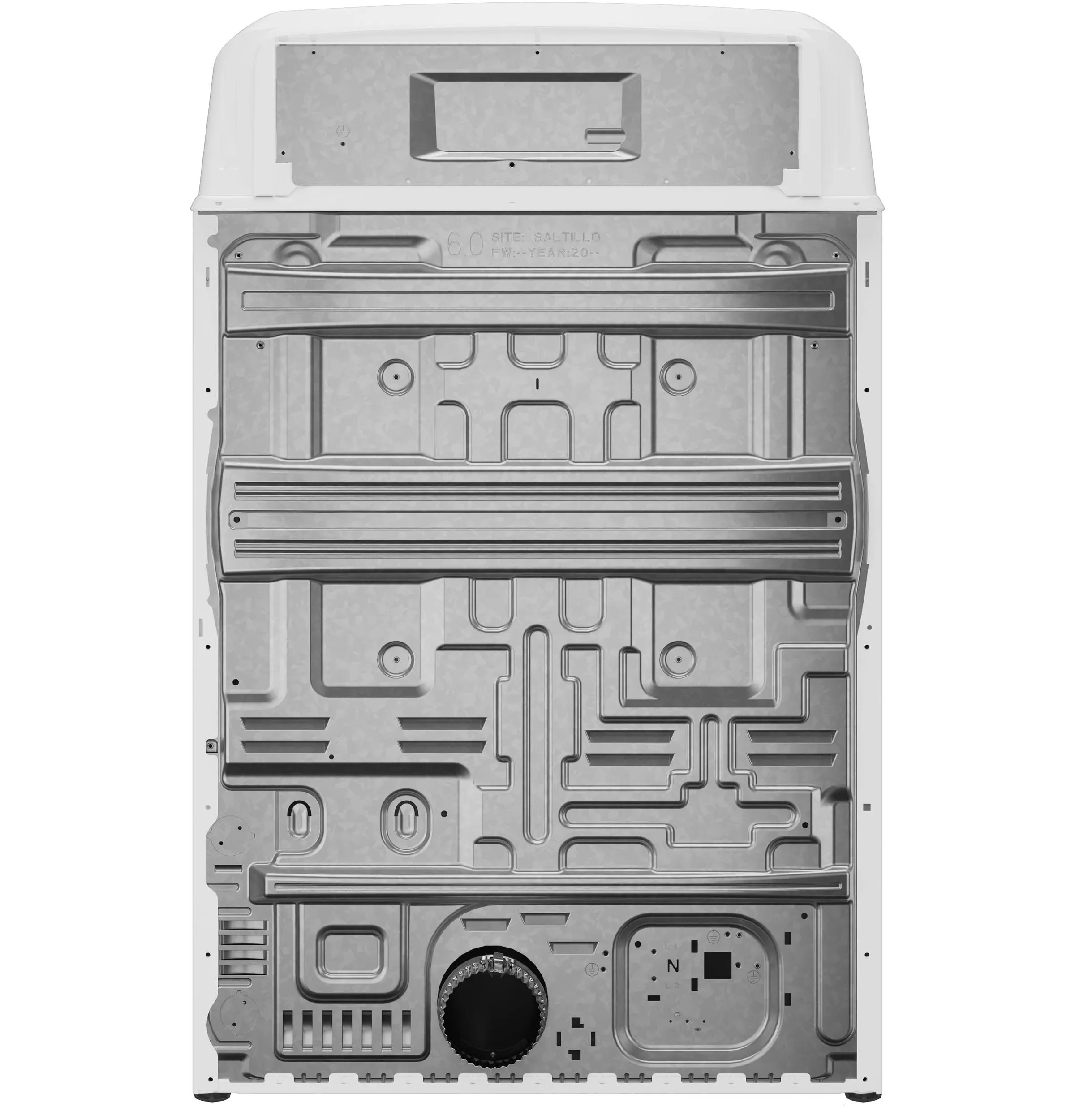 Ge Appliances GTX38EASWWS Ge 6.2 Cu. Ft. Capacity&#X00A0;Electric Dryer With Up To 120 Ft. Venting And Shallow Depth&#X200B;