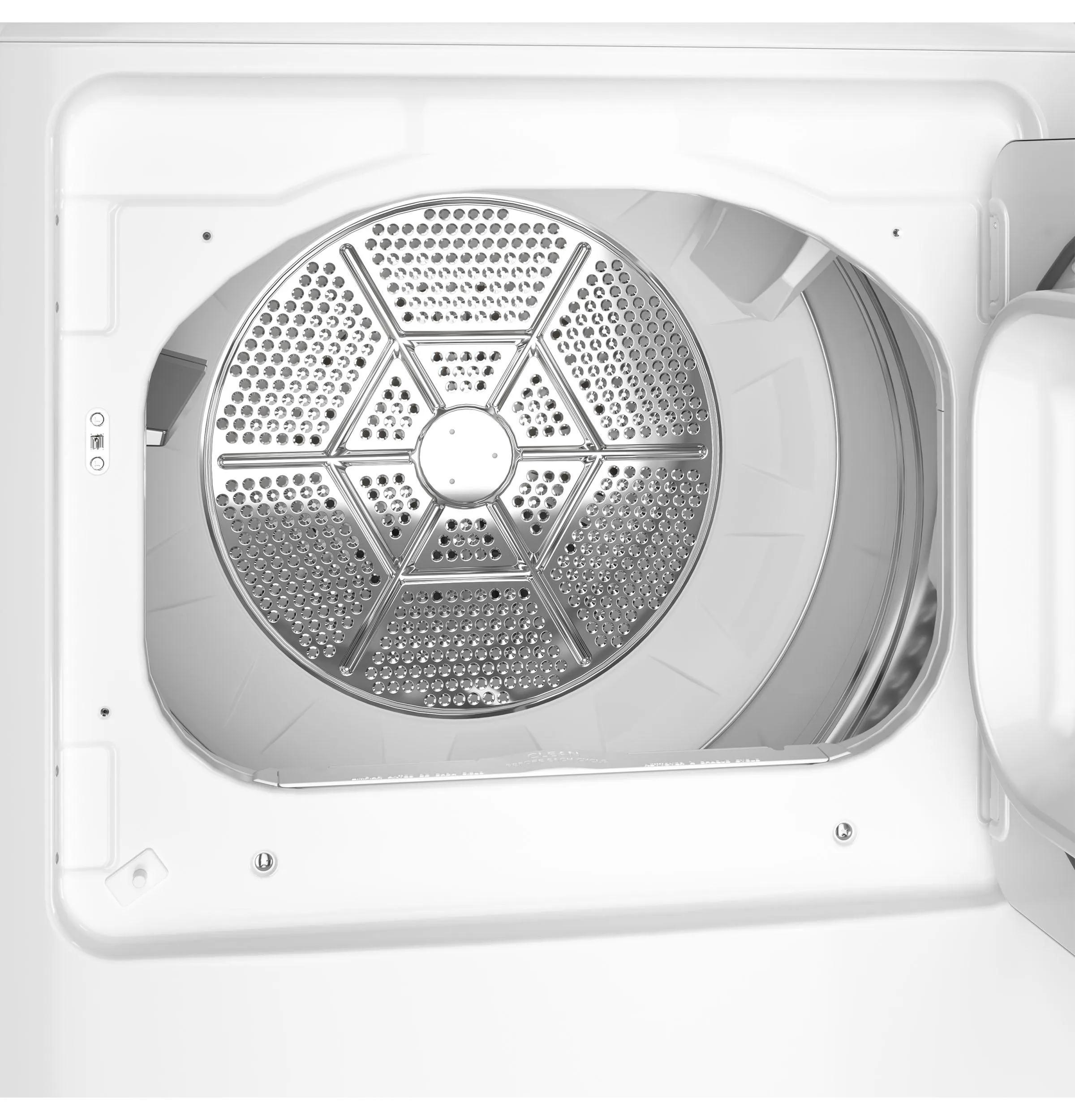 Ge Appliances GTX38EASWWS Ge 6.2 Cu. Ft. Capacity&#X00A0;Electric Dryer With Up To 120 Ft. Venting And Shallow Depth&#X200B;