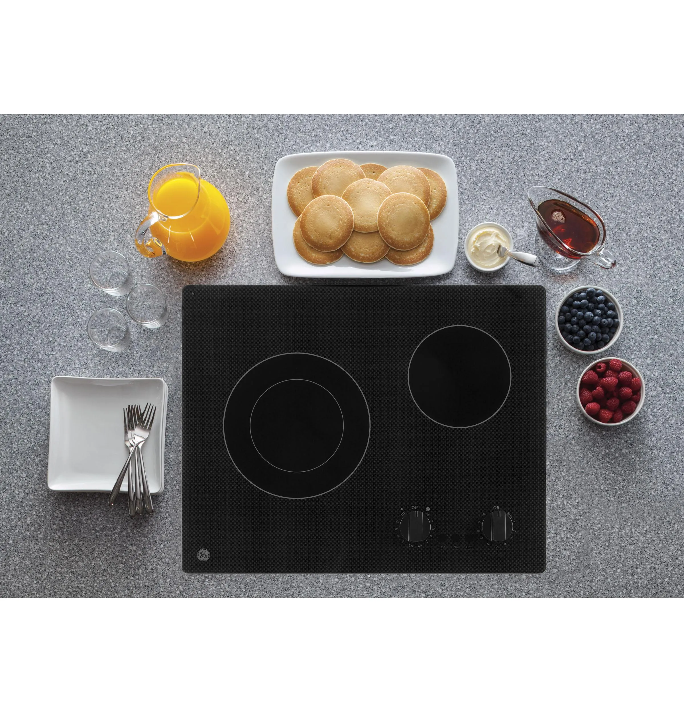 Ge Appliances JP3021DPBB Ge 21 Electric Radiant Cooktop
