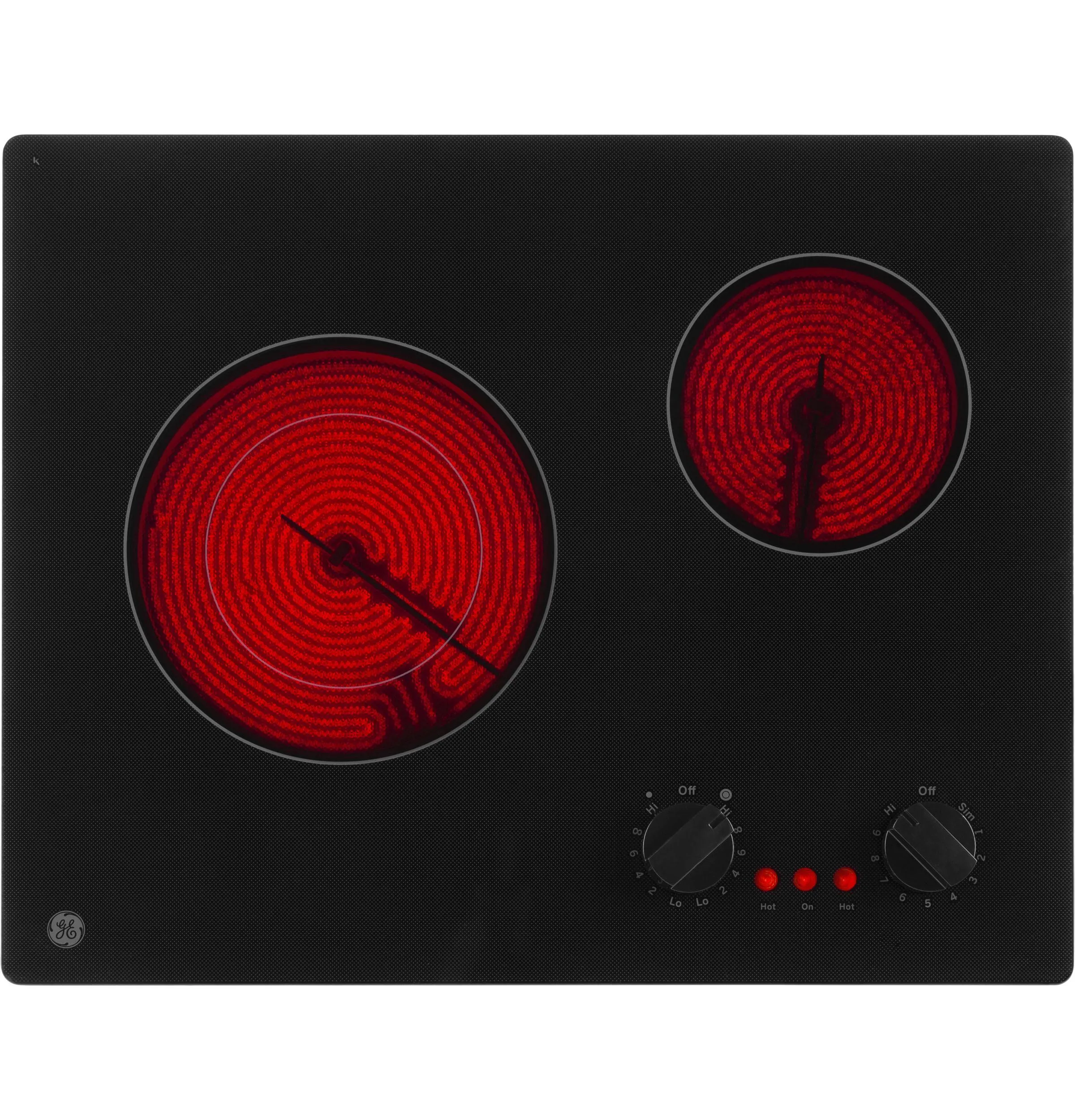 Ge Appliances JP3021DPBB Ge 21 Electric Radiant Cooktop