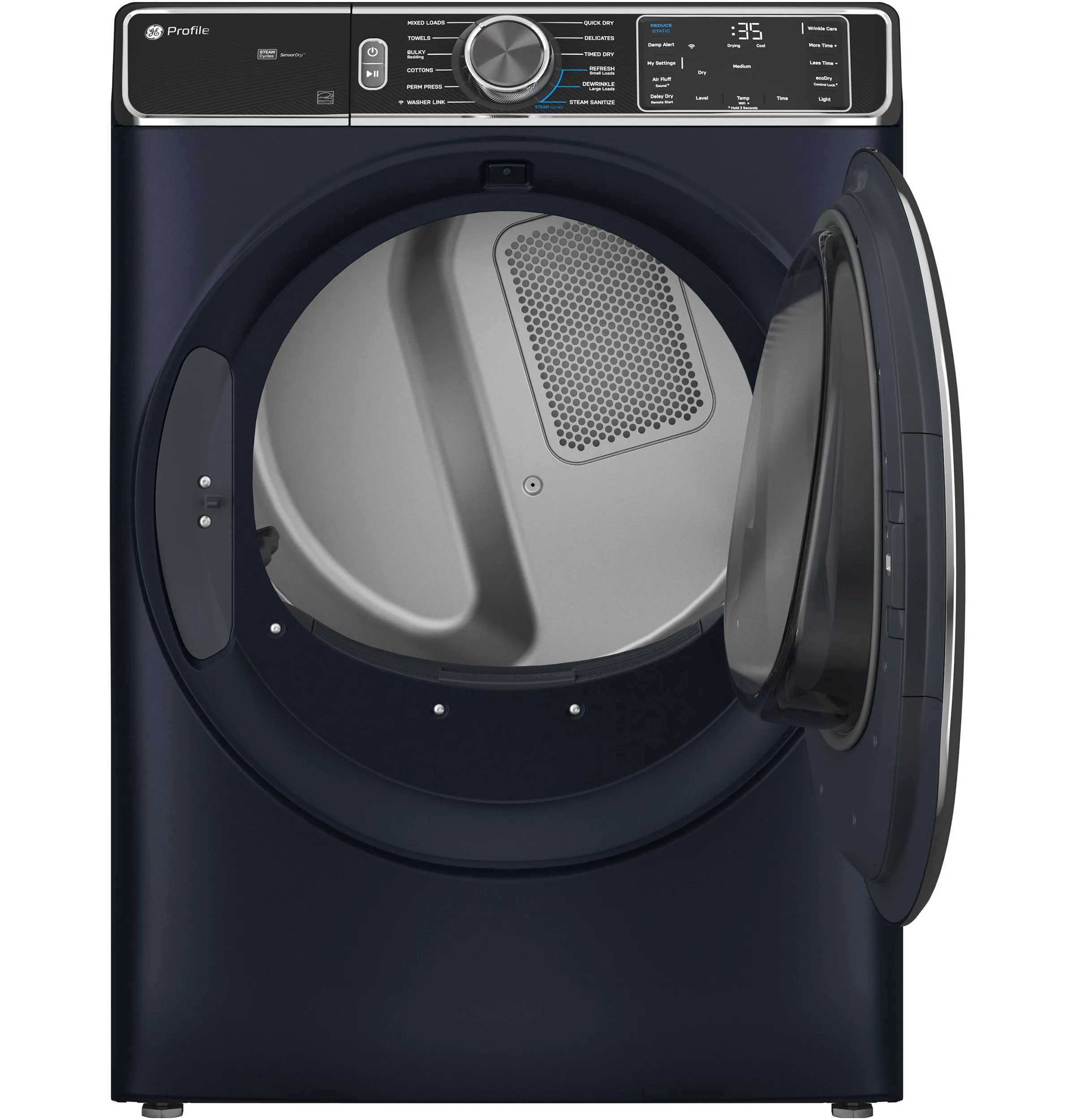 Ge Appliances PFD87ESPVRS Ge Profile&#8482; 7.8 Cu. Ft. Capacity Smart Front Load Electric Dryer With Steam And Sanitize Cycle