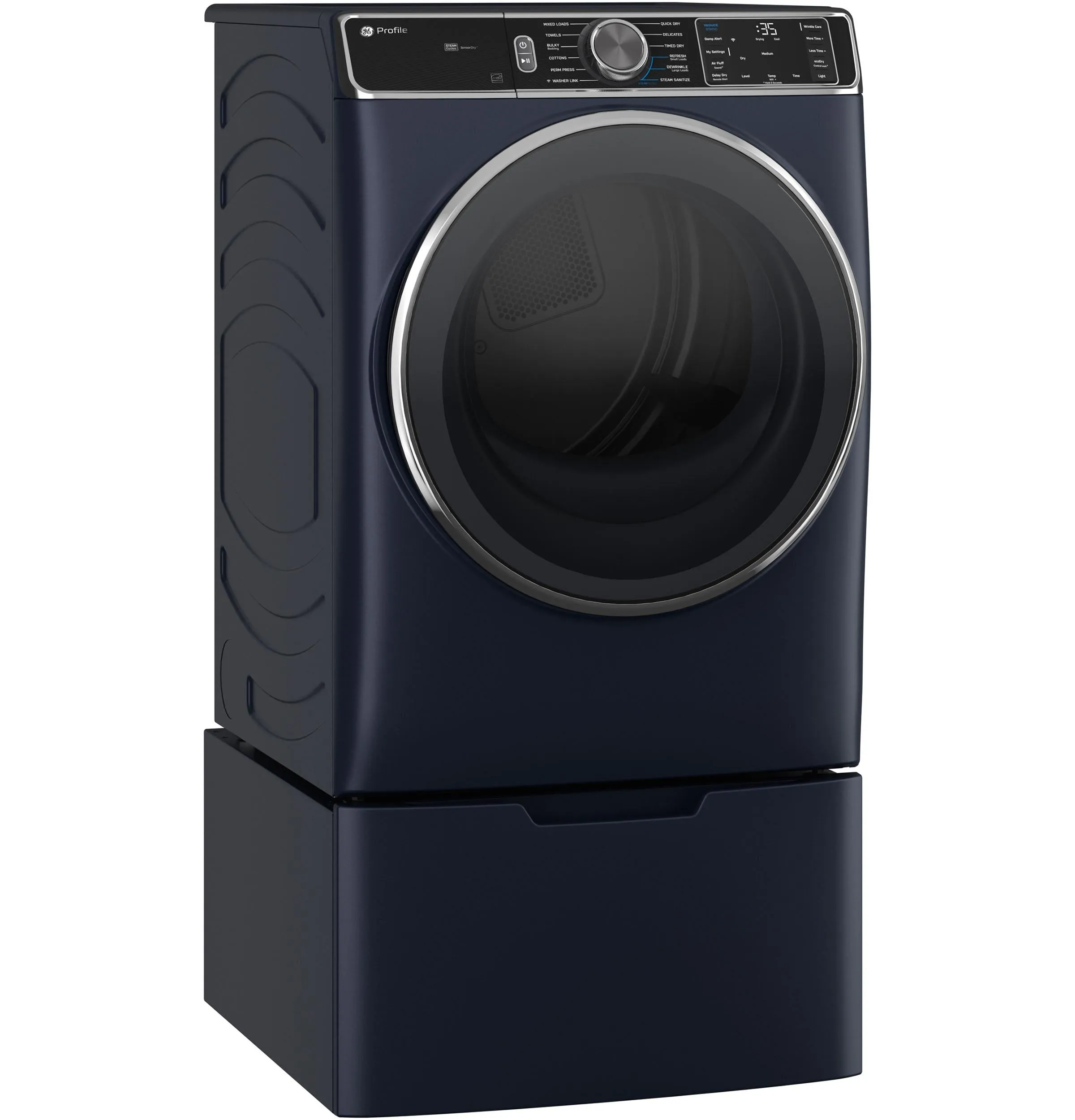 Ge Appliances PFD87GSPVRS Ge Profile&#8482; 7.8 Cu. Ft. Capacity Smart Front Load Gas Dryer With Steam And Sanitize Cycle
