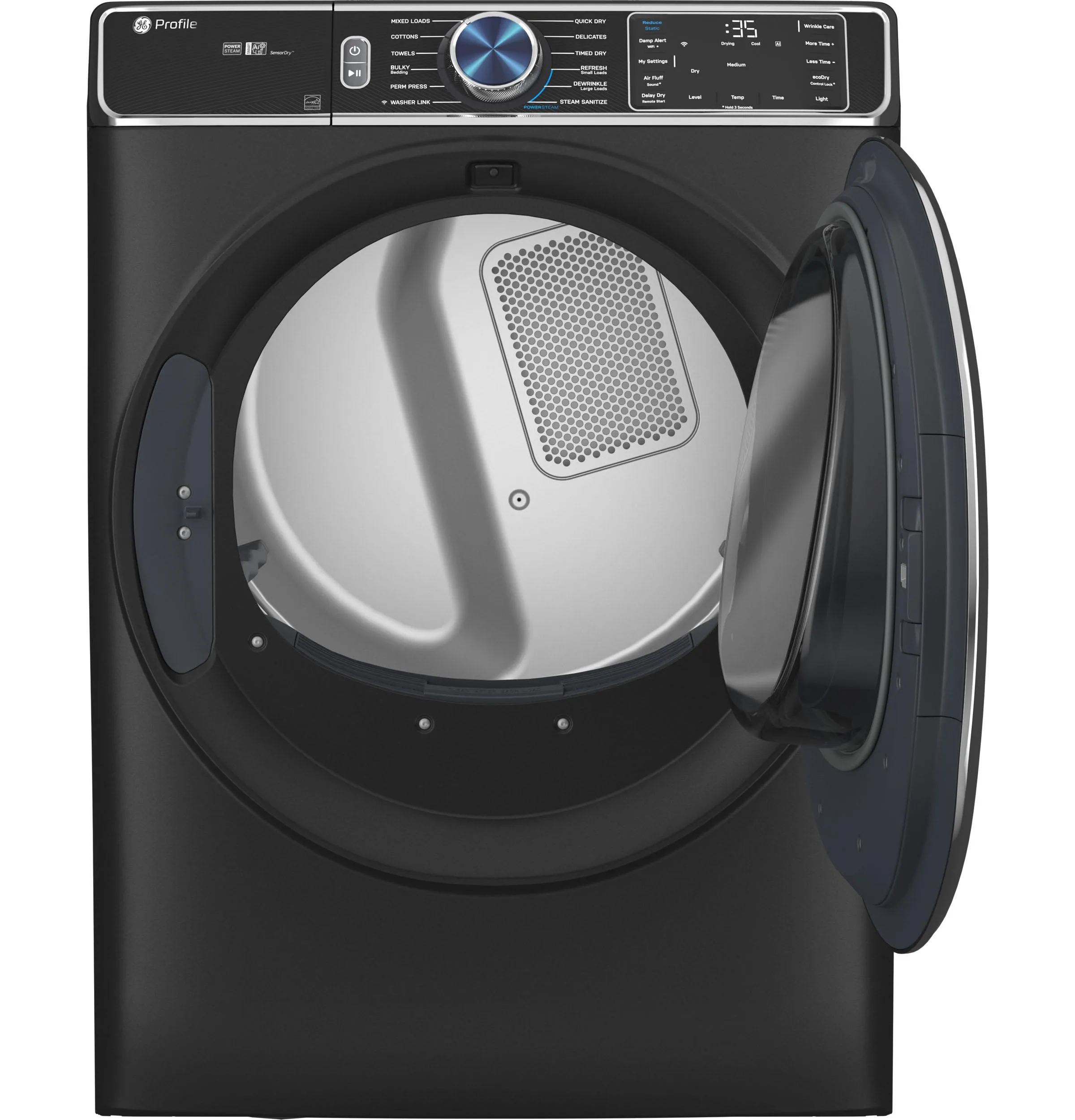 Ge Appliances PFD95ESPTDS Ge Profile&#8482; 7.8 Cu. Ft. Capacity Smart Front Load Electric Dryer With Steam And Sanitize Cycle