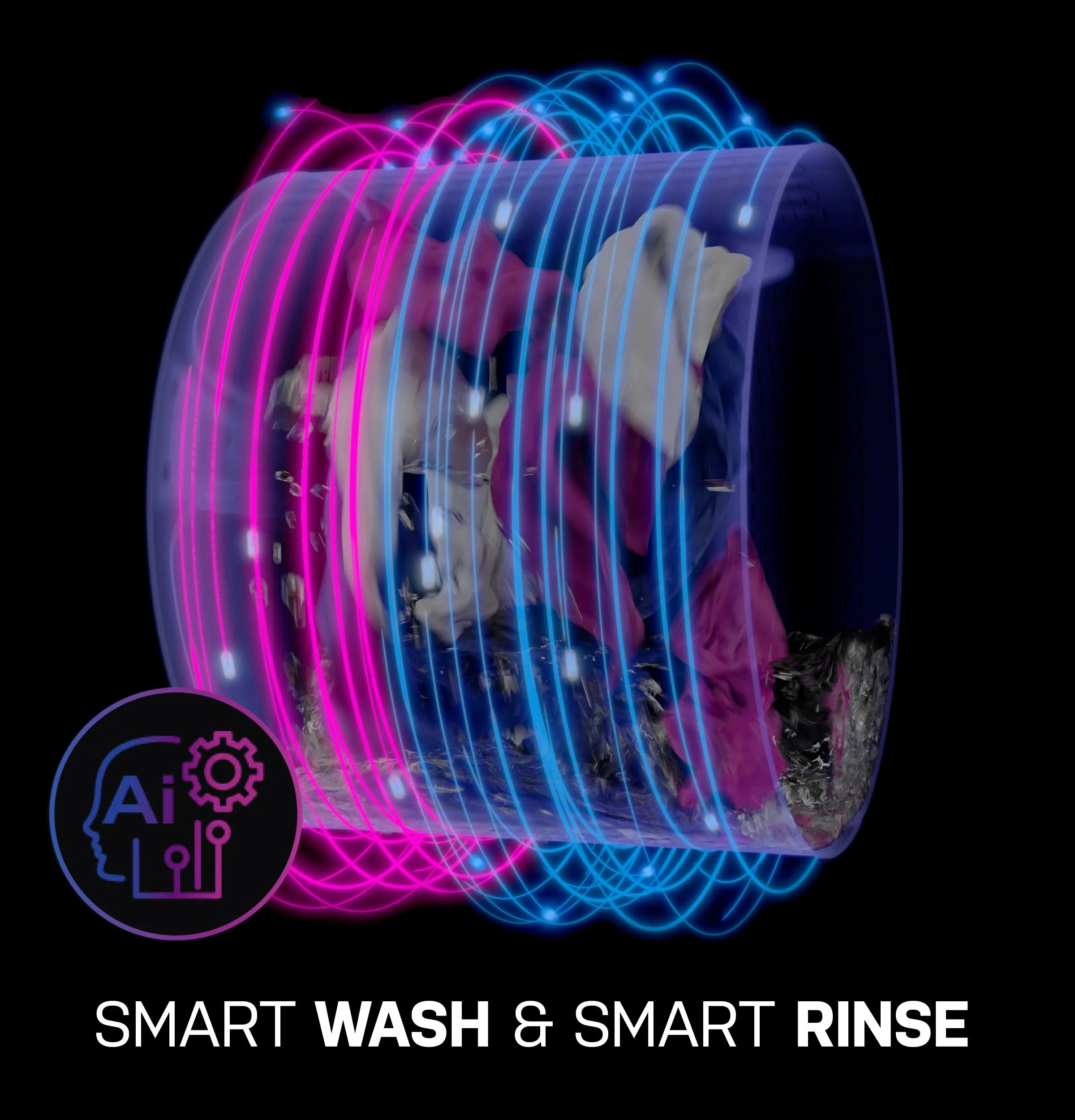 Ge Appliances PFW955SPWGN Ge Profile&#8482; 5.5 Cu. Ft. Capacity Smart Front Load Energy Star Steam Washer With Ultrafresh Vent System  And Smart Wash & Smart Rinse