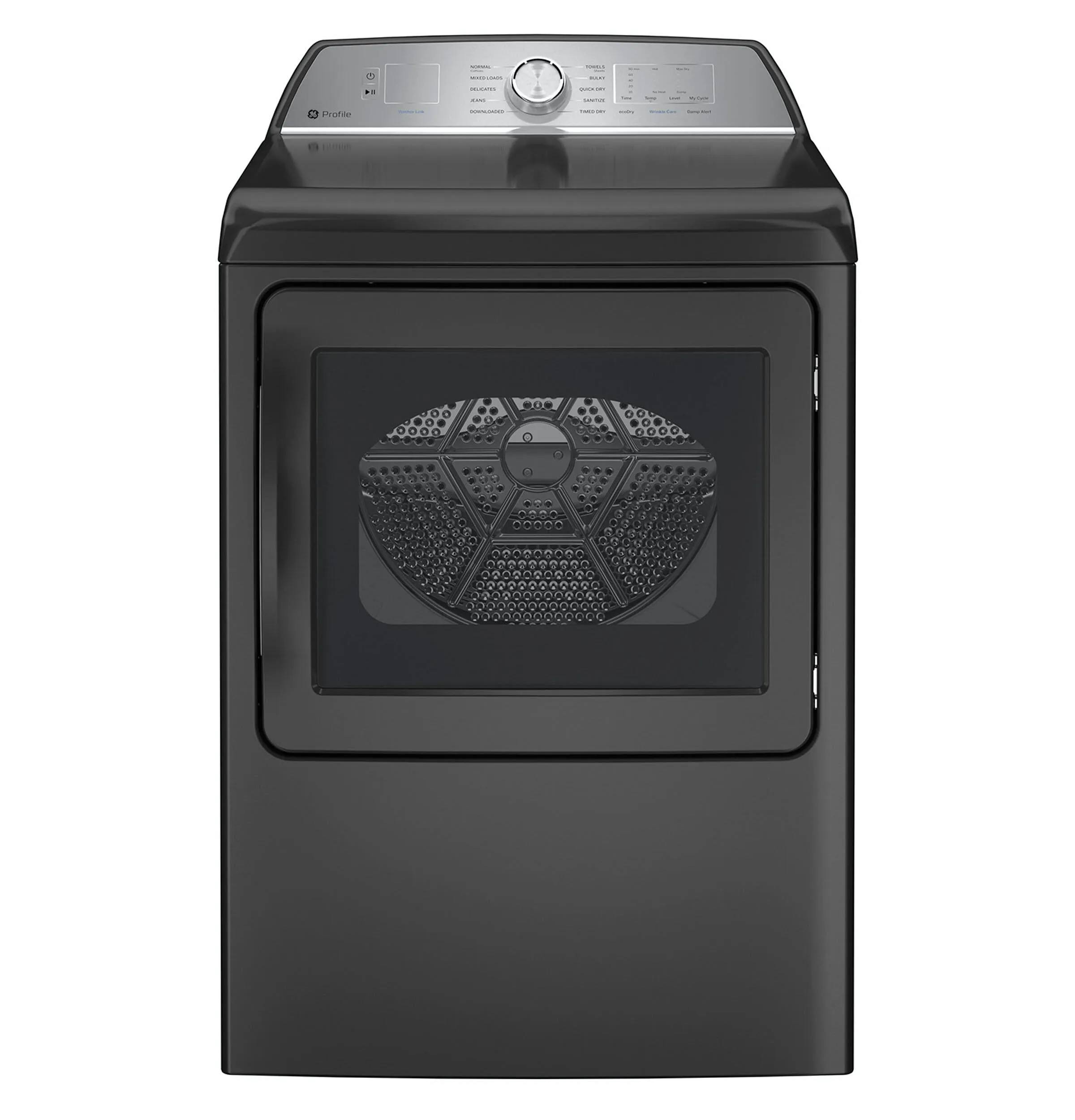 Ge Appliances PTD60EBPRDG Ge Profile&#8482; 7.4 Cu. Ft. Capacity Aluminized Alloy Drum Electric Dryer With Sanitize Cycle And Sensor Dry