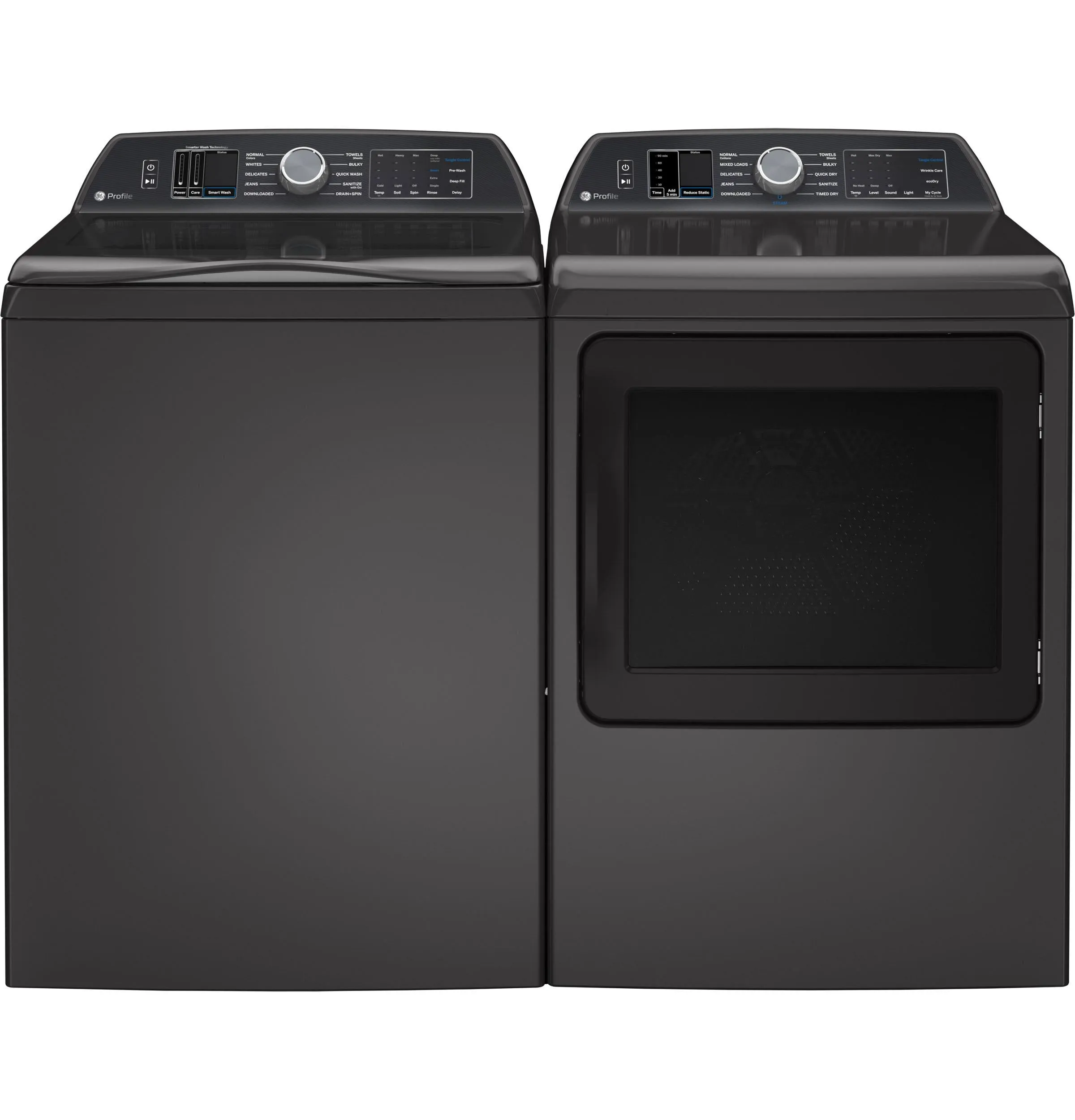 Ge Appliances PTD70EBPTDG Ge Profile&#8482; 7.4 Cu. Ft. Capacity Smart Aluminized Alloy Drum Electric Dryer With Sanitize Cycle And Sensor Dry