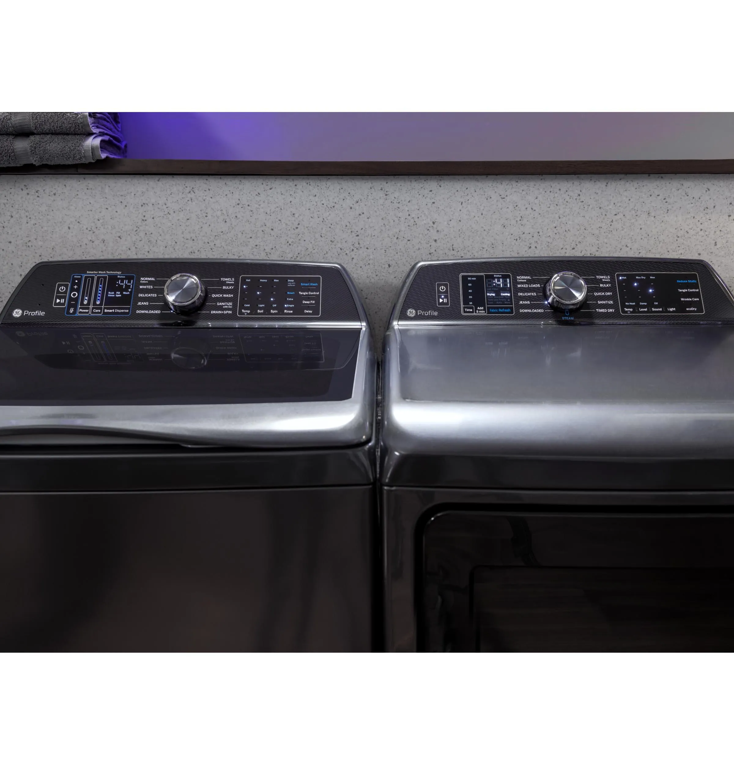 Ge Appliances PTD90EBPTDG Ge Profile&#8482; 7.3 Cu. Ft. Capacity Smart Electric Dryer With Fabric Refresh