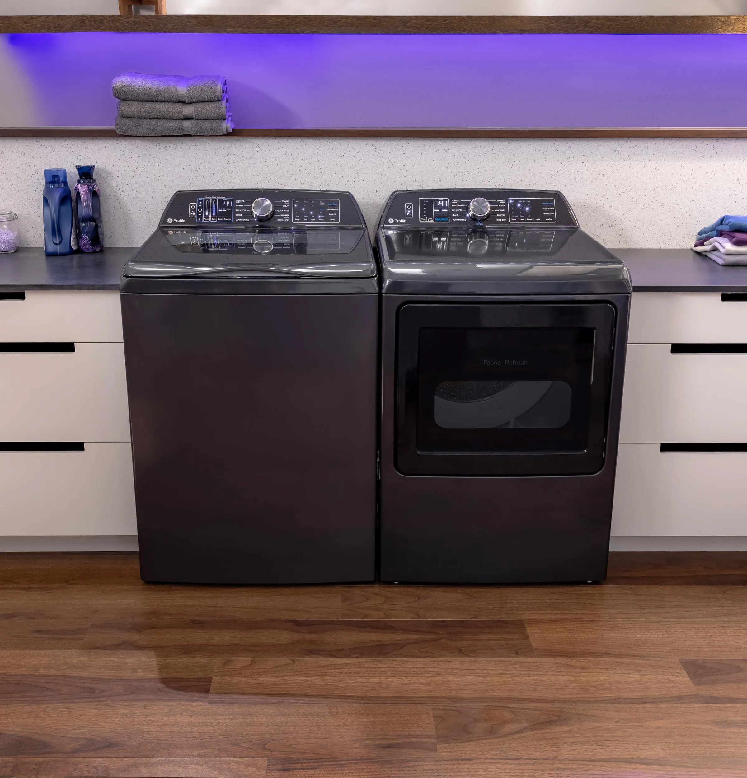 Ge Appliances PTD90EBPTDG Ge Profile&#8482; 7.3 Cu. Ft. Capacity Smart Electric Dryer With Fabric Refresh