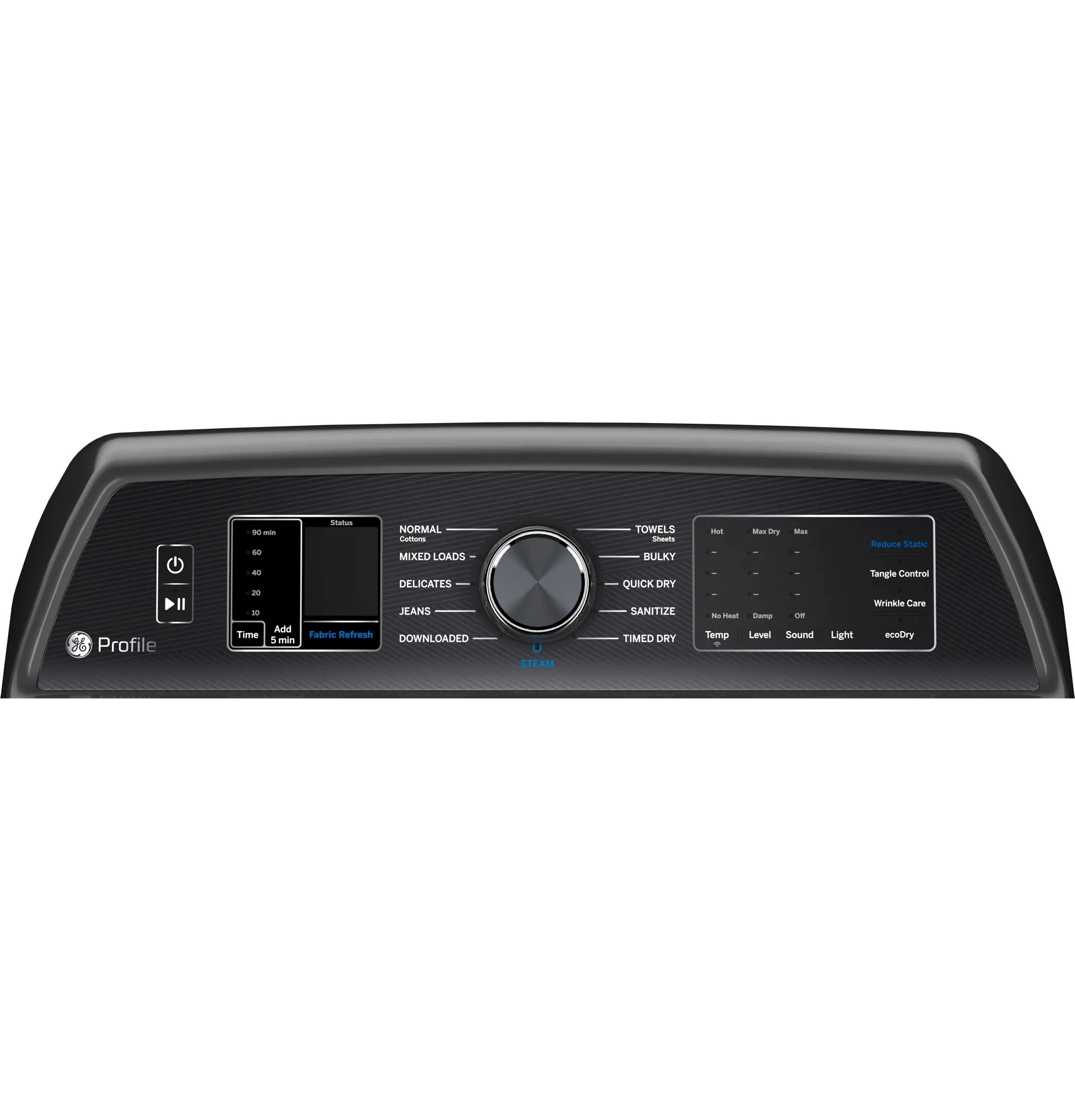 Ge Appliances PTD90EBPTDG Ge Profile&#8482; 7.3 Cu. Ft. Capacity Smart Electric Dryer With Fabric Refresh