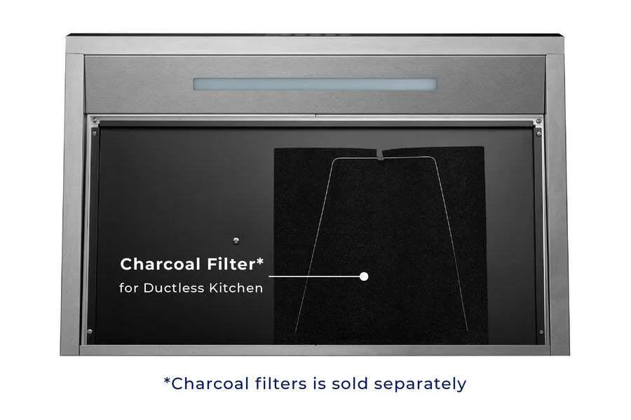 Hauslane UCB018SS30 Hauslane Chef 30-In Convertible Stainless Steel Undercabinet Range Hood