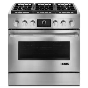 Jennair JDRP436WP Pro-Style 36 Dual-Fuel Range With Multimode Convection