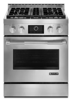 Jennair JGRP430WP Pro-Style 30 Gas Range With Multimode Convection Stainless Steel