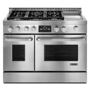 Jennair JGRP548WP Pro-Style 48 Gas Range With Griddle And Multimode Convection