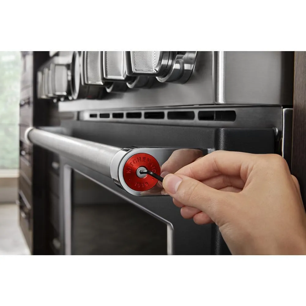 Jennair W11368841RE Kitchenaid Commercial-Style Range Handle Medallion Kit