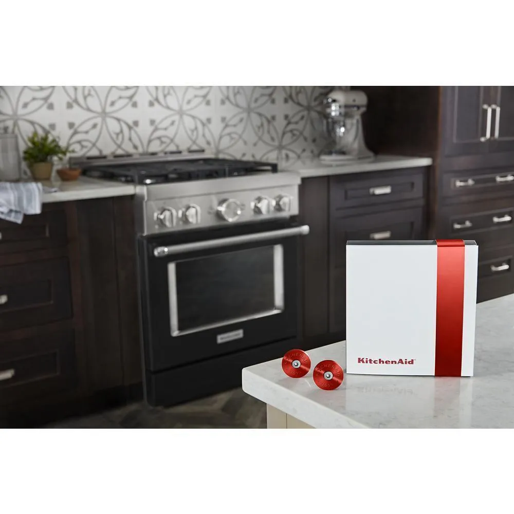 Jennair W11368841RE Kitchenaid Commercial-Style Range Handle Medallion Kit