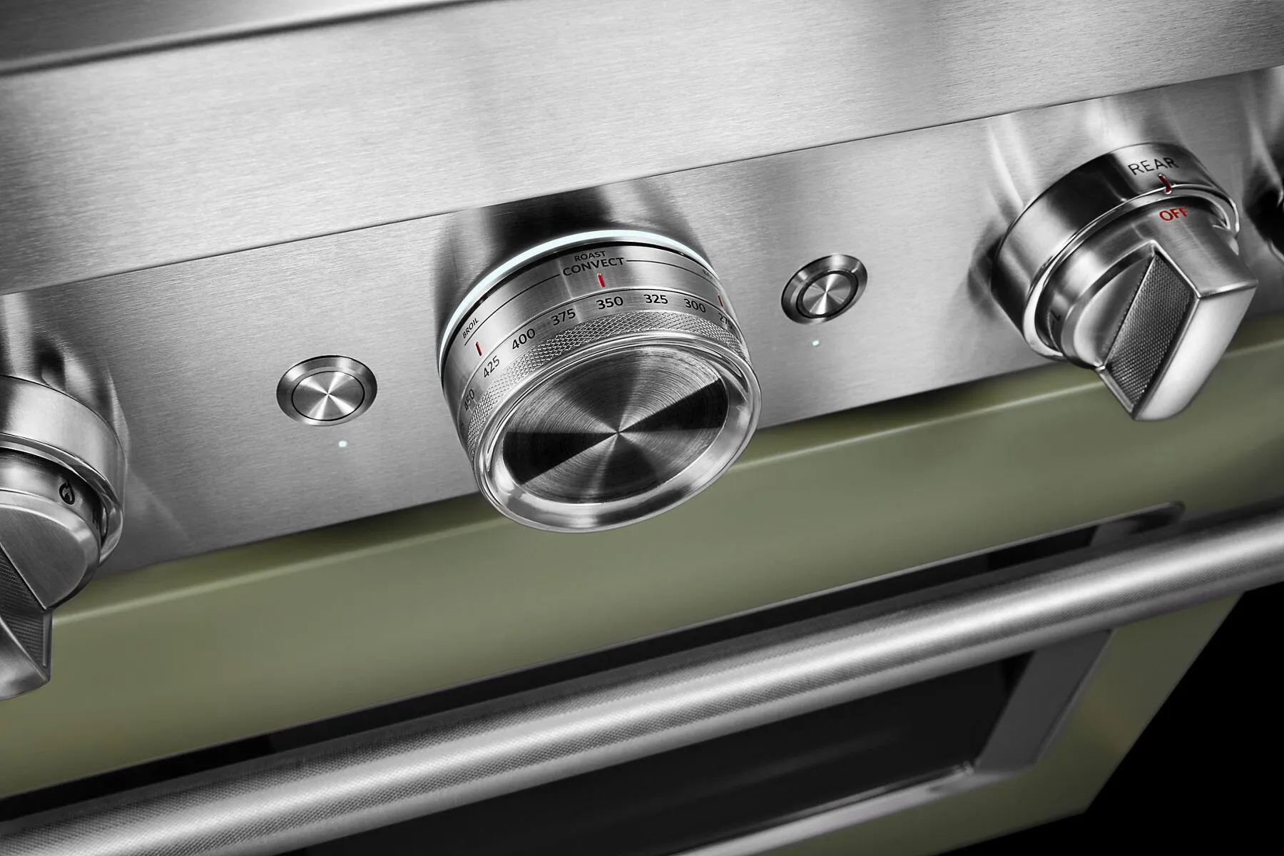 Kitchenaid KFDC500JAV Kitchenaid 30'' Smart Commercial-Style Dual Fuel Range With 4 Burners - Avocado Cream