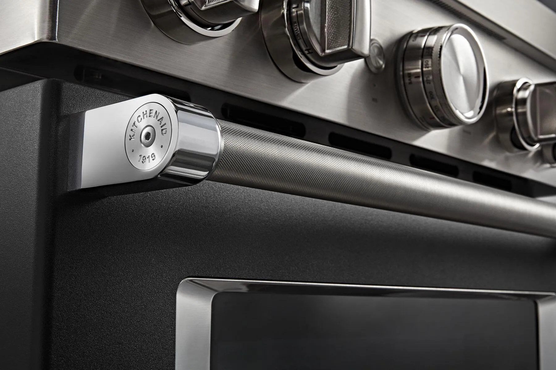 Kitchenaid KFDC500JBK Kitchenaid 30'' Smart Commercial-Style Dual Fuel Range With 4 Burners - Imperial Black