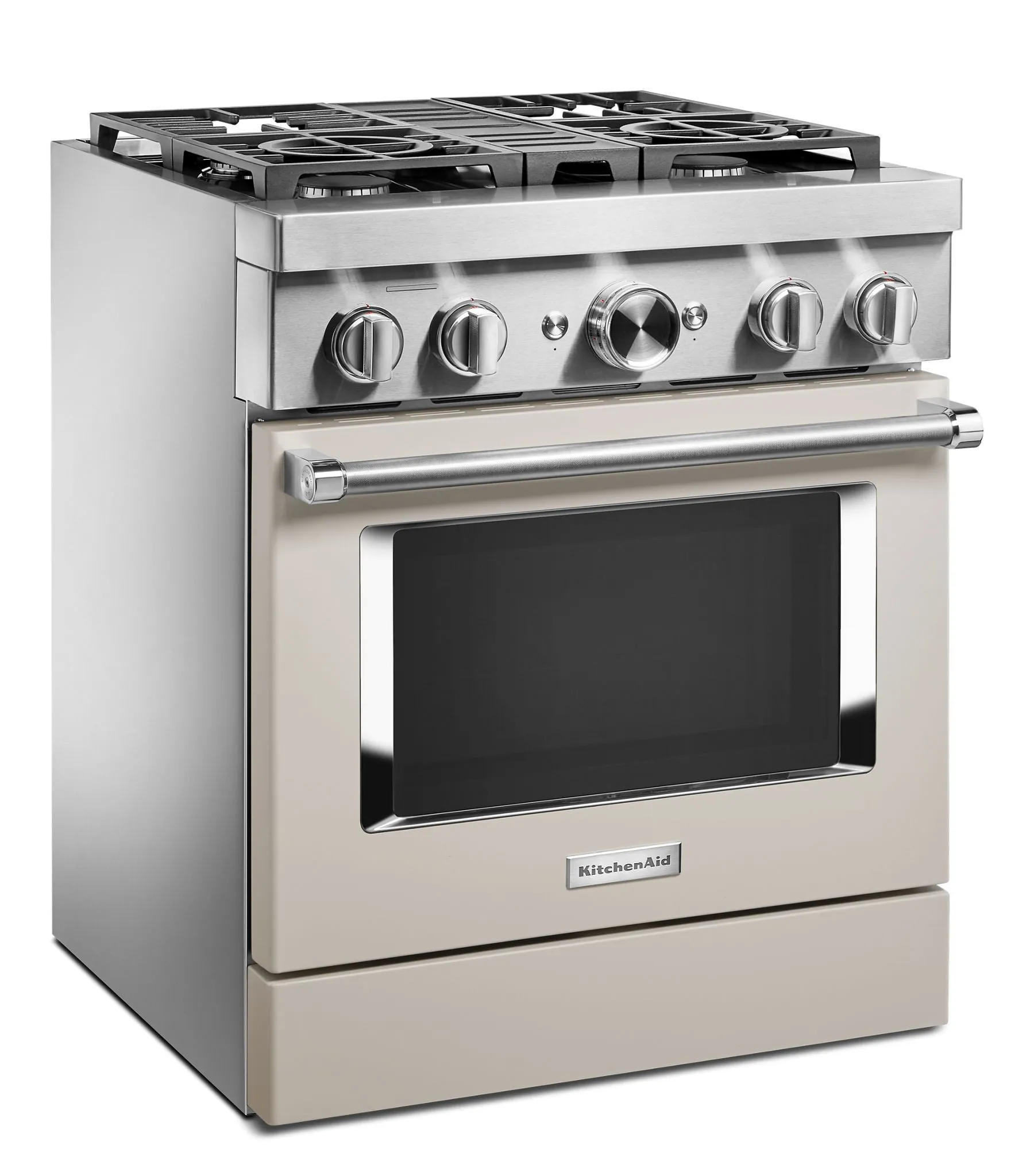 Kitchenaid KFDC500JMH Kitchenaid 30'' Smart Commercial-Style Dual Fuel Range With 4 Burners - Milkshake