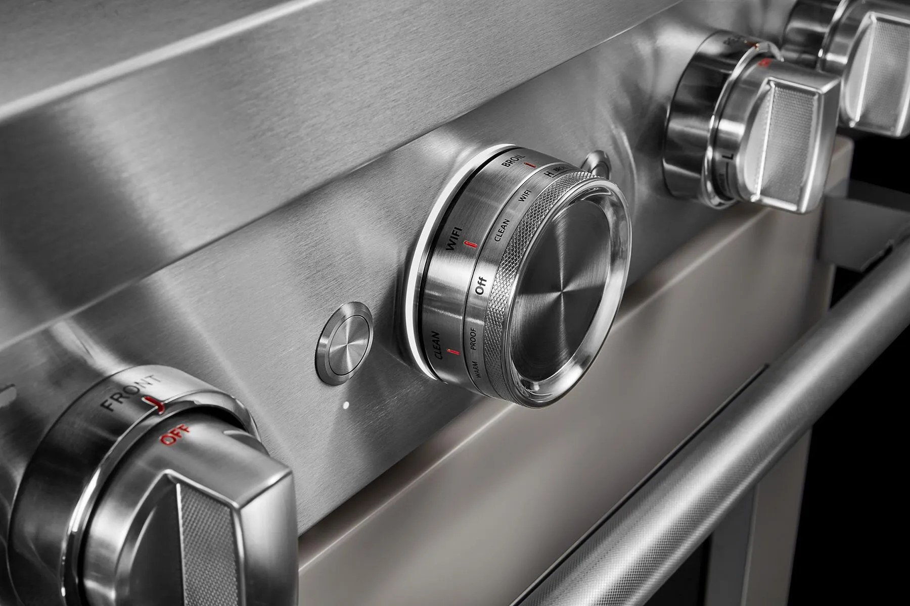 Kitchenaid KFDC500JMH Kitchenaid 30'' Smart Commercial-Style Dual Fuel Range With 4 Burners - Milkshake