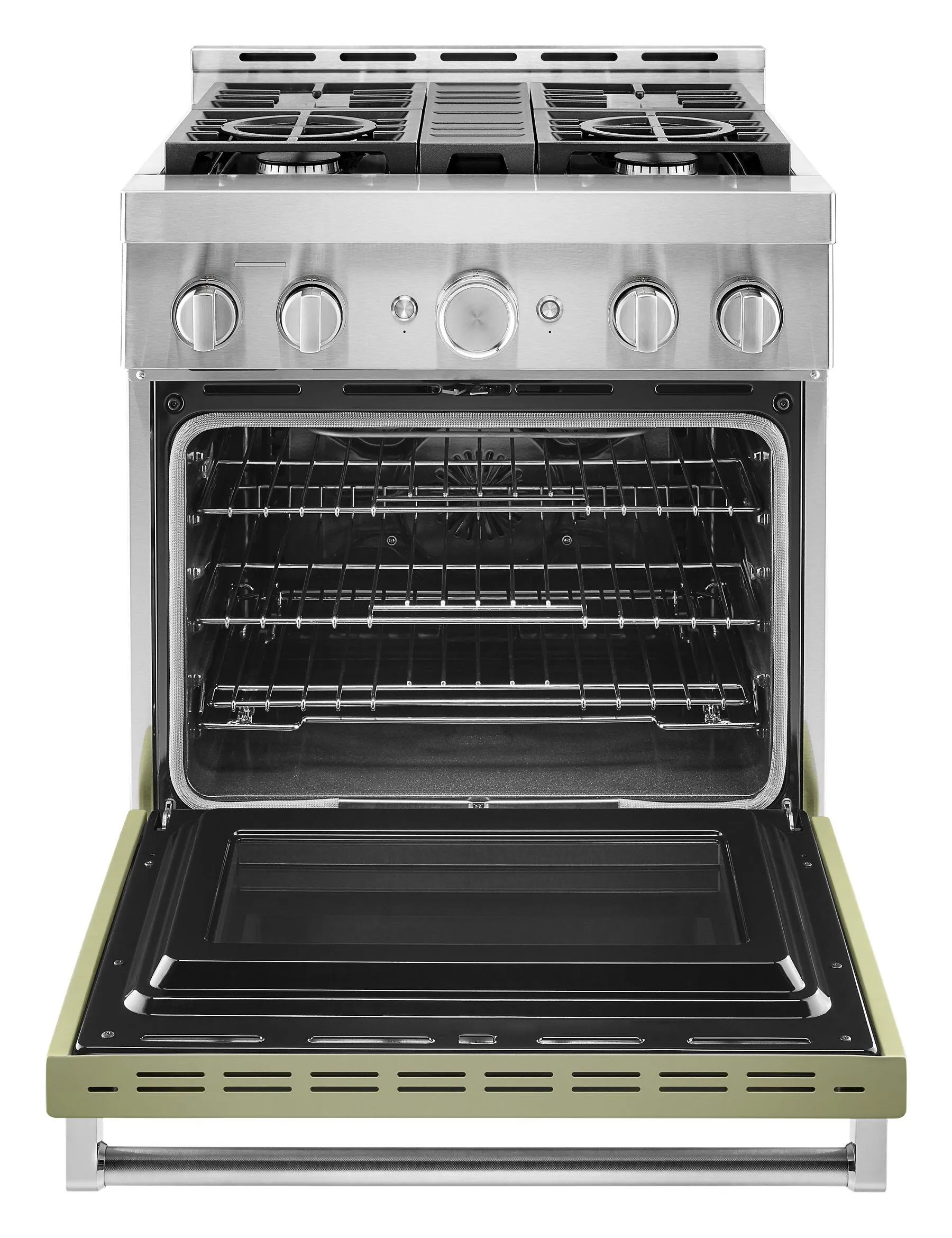 Kitchenaid KFGC500JAV Kitchenaid 30'' Smart Commercial-Style Gas Range With 4 Burners - Avocado Cream