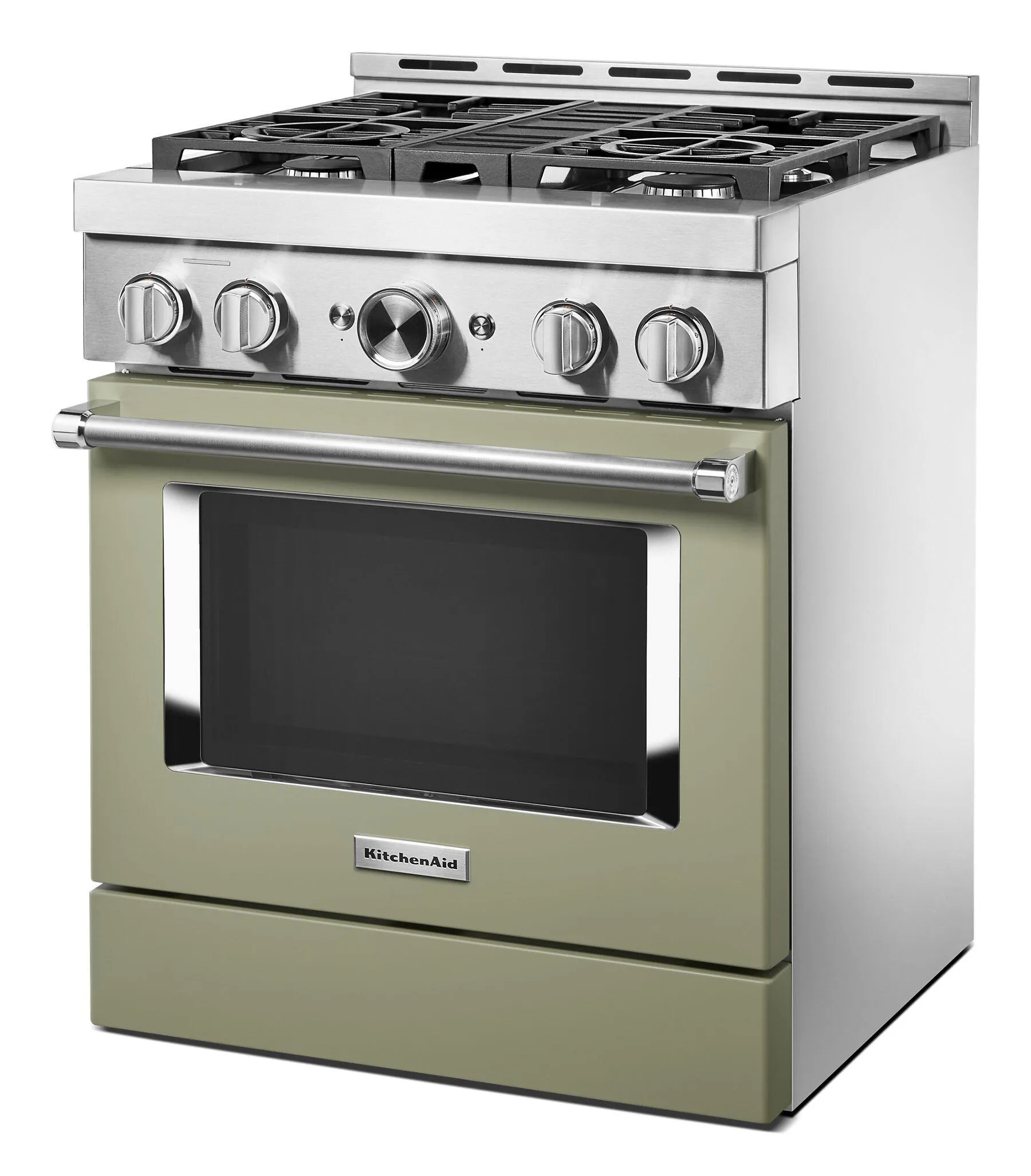 Kitchenaid KFGC500JAV Kitchenaid 30'' Smart Commercial-Style Gas Range With 4 Burners - Avocado Cream