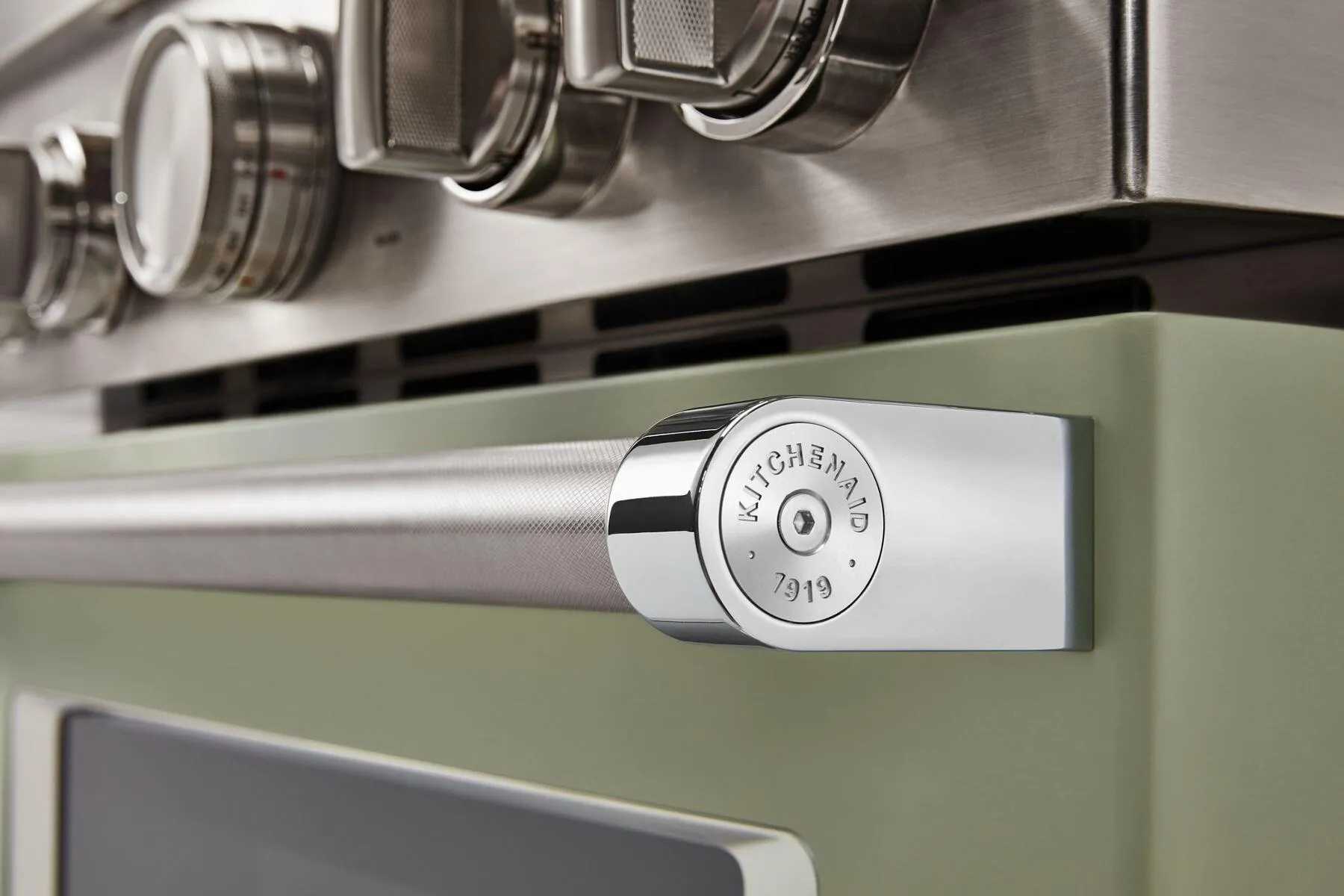 Kitchenaid KFGC500JAV Kitchenaid 30'' Smart Commercial-Style Gas Range With 4 Burners - Avocado Cream