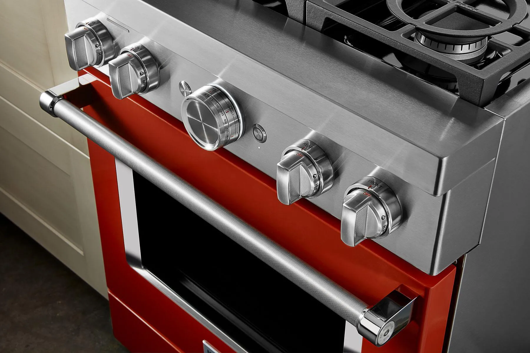 Kitchenaid KFGC500JSC Kitchenaid 30'' Smart Commercial-Style Gas Range With 4 Burners - Scorched Orange