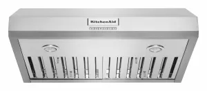 Kitchenaid KVUC600KSS 30 585 Cfm Motor Class Commercial-Style Under-Cabinet Range Hood System - Stainless Steel