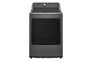 Lg DLE6100M 7.3 Cu. Ft. Ultra Large Capacity Rear Control Electric Dryer With Sensor Dry Technology