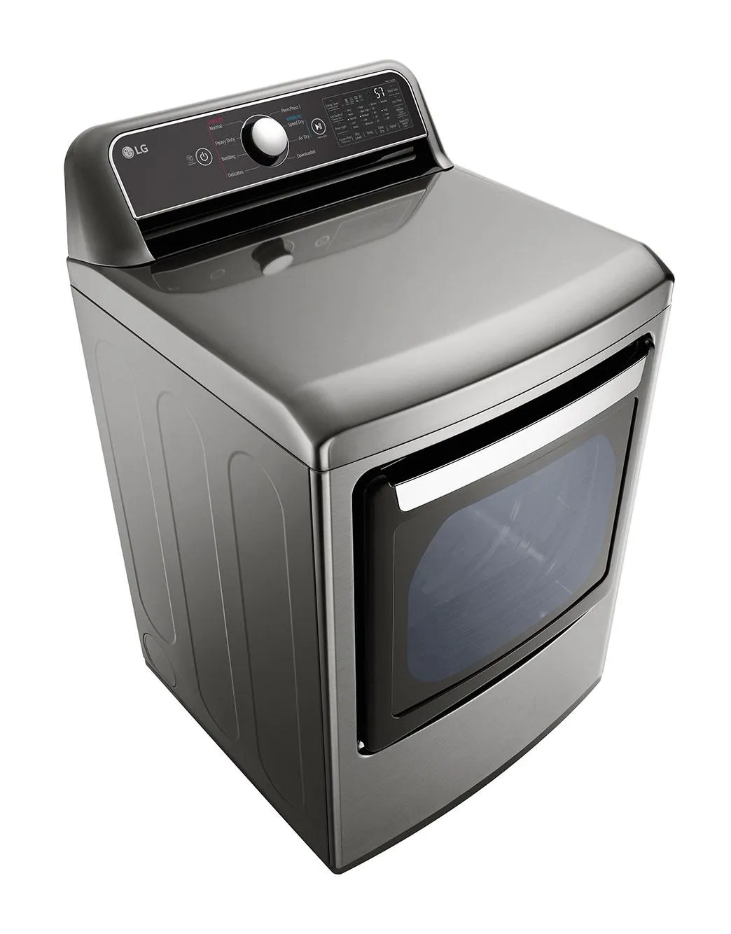 Lg DLE7400VE 7.3 Cu. Ft. Ultra Large Capacity Smart Wi-Fi Enabled Rear Control Electric Dryer With Easyload&#8482; Door