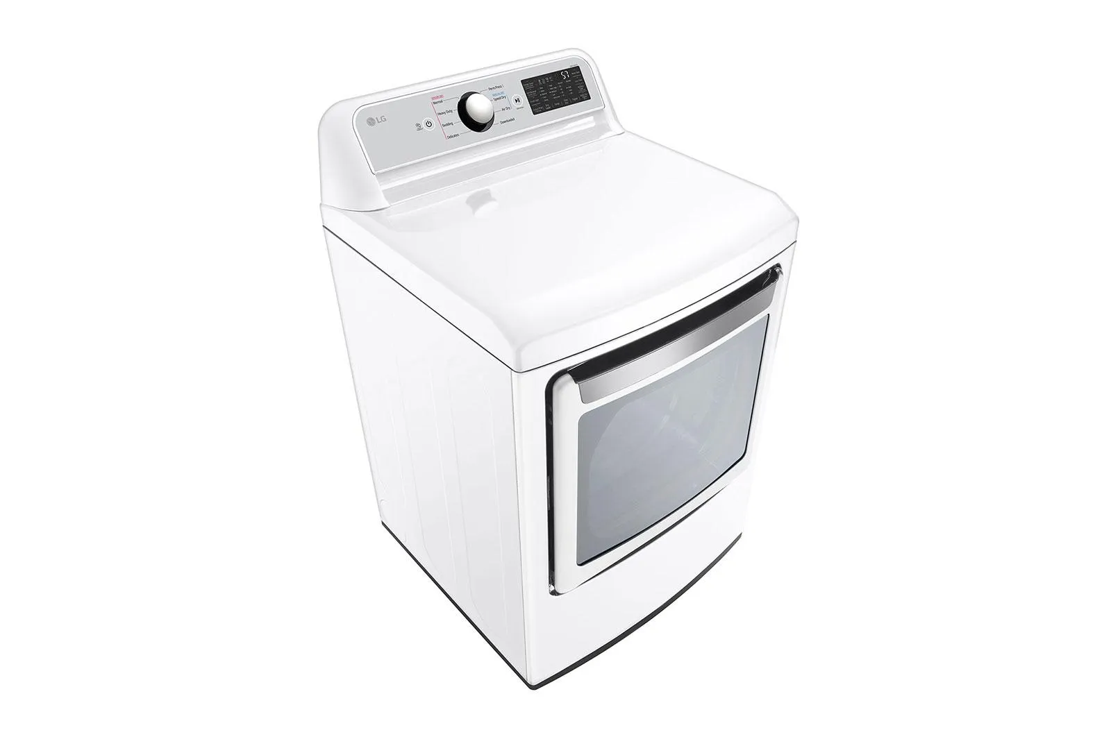 Lg DLE7400WE 7.3 Cu. Ft. Ultra Large Capacity Smart Wi-Fi Enabled Rear Control Electric Dryer With Easyload&#8482; Door