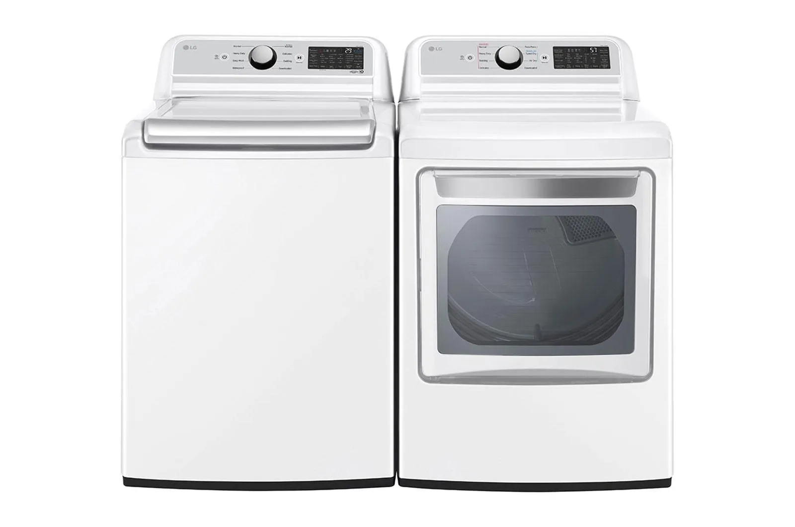 Lg DLE7400WE 7.3 Cu. Ft. Ultra Large Capacity Smart Wi-Fi Enabled Rear Control Electric Dryer With Easyload&#8482; Door