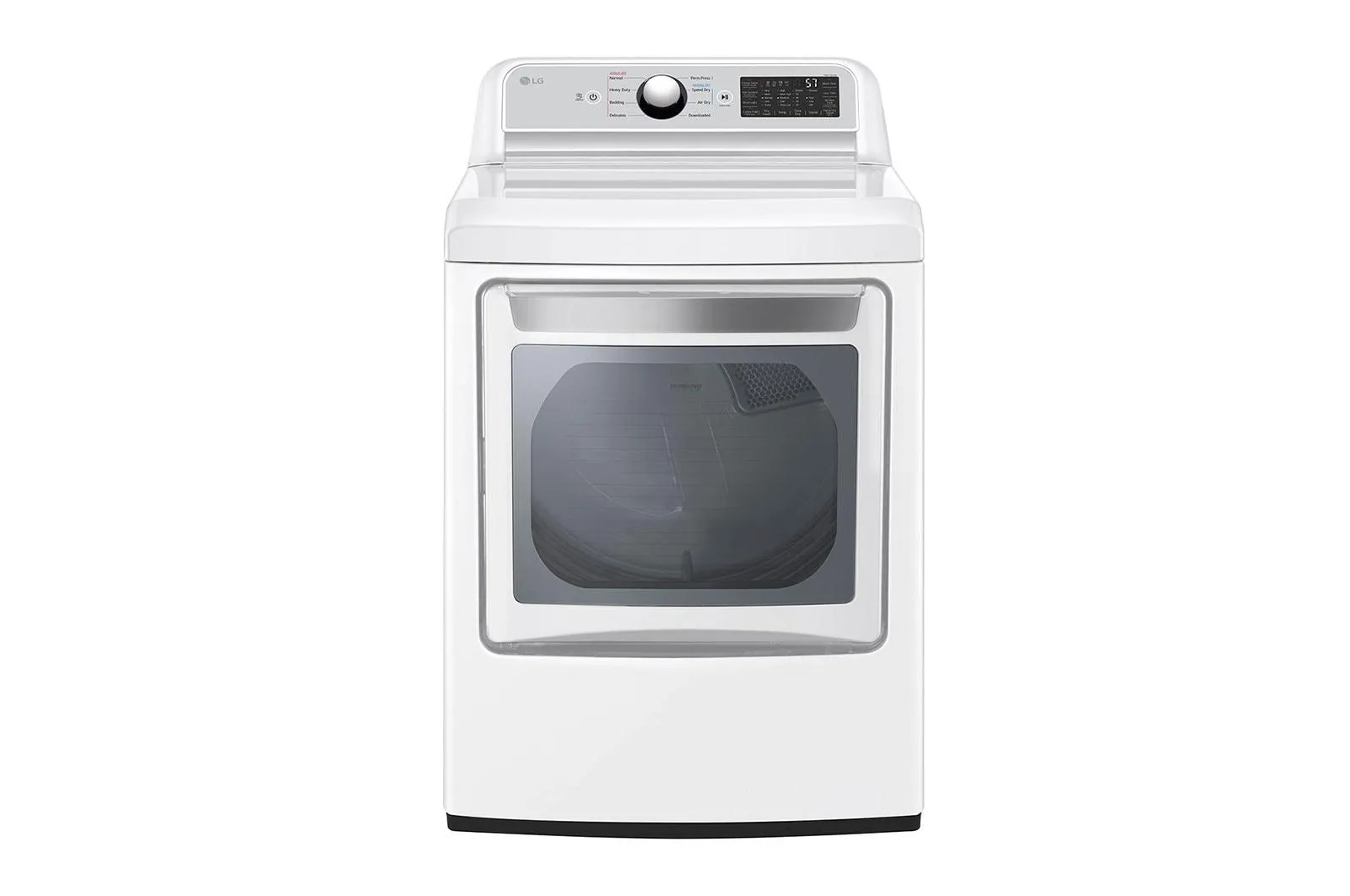 Lg DLE7400WE 7.3 Cu. Ft. Ultra Large Capacity Smart Wi-Fi Enabled Rear Control Electric Dryer With Easyload&#8482; Door